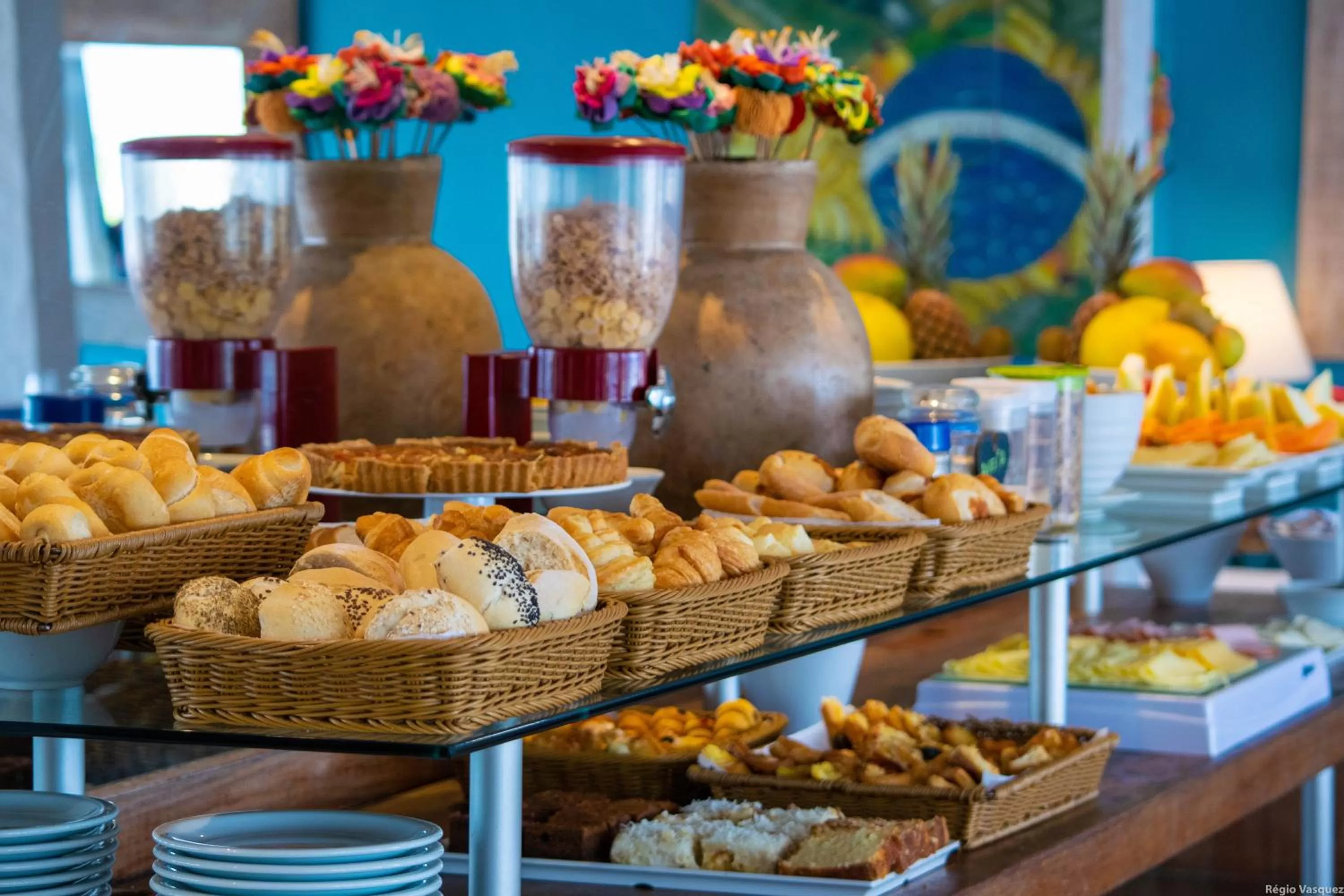 Food and drinks in Chez Pitu Praia Hotel