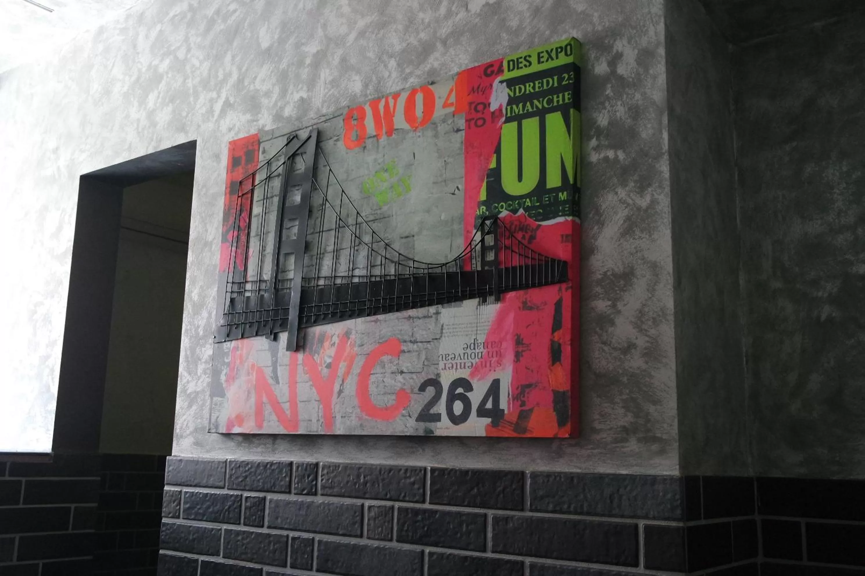 Decorative detail in Hotel Agorà