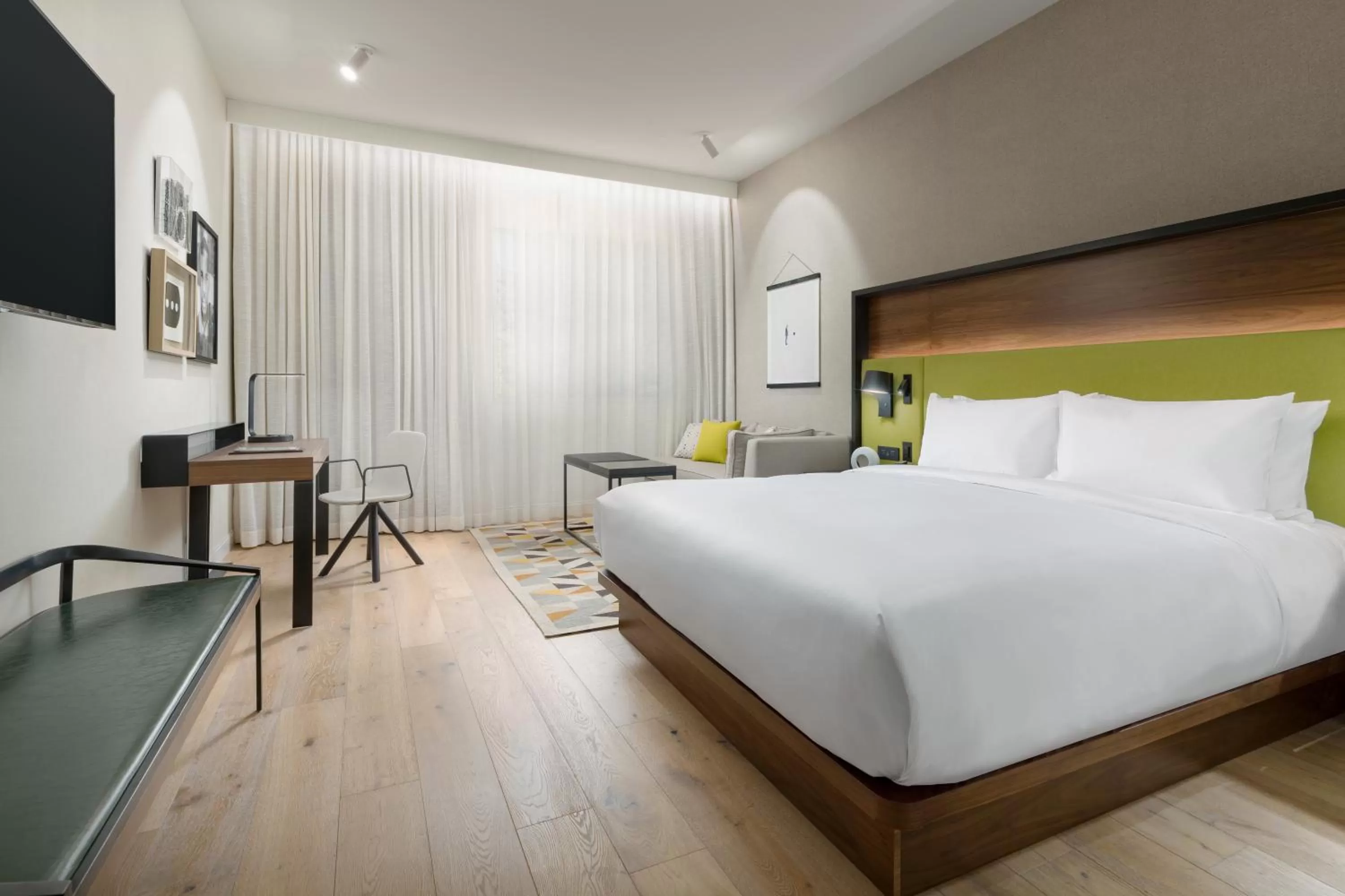 Bedroom, Bed in Hyatt Centric Mountain View