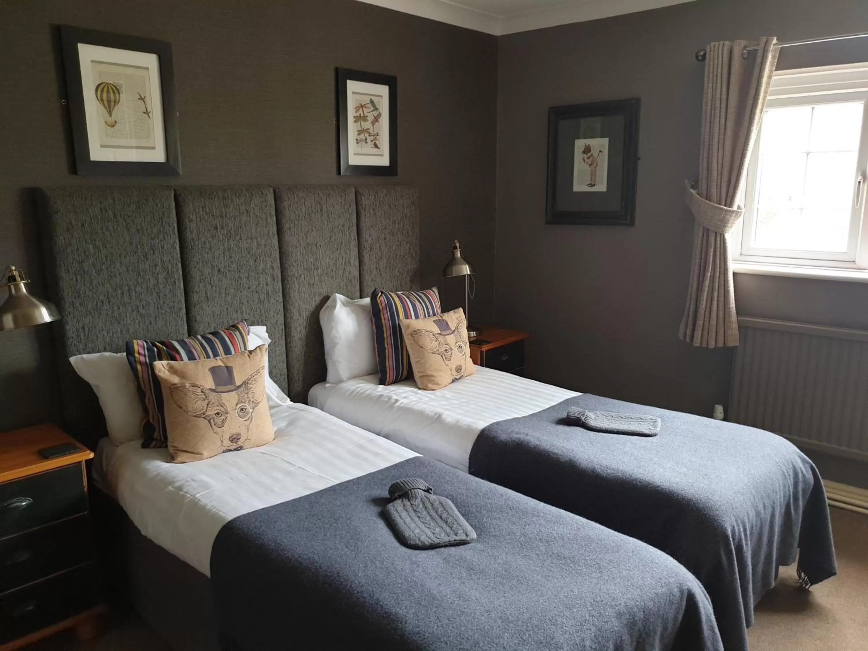 Bed in The Swan Accommodation Bridgnorth