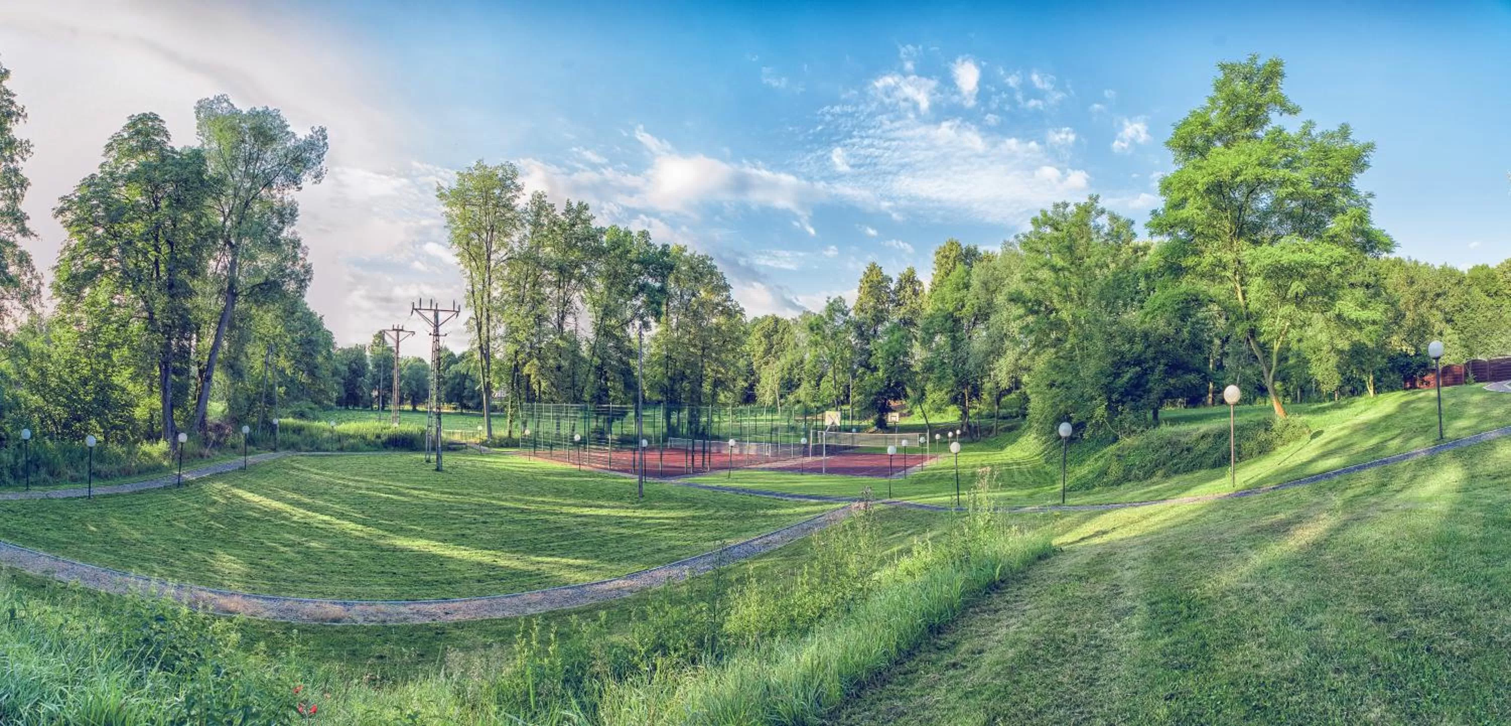 Garden in Hotel Niemcza Wino & Spa