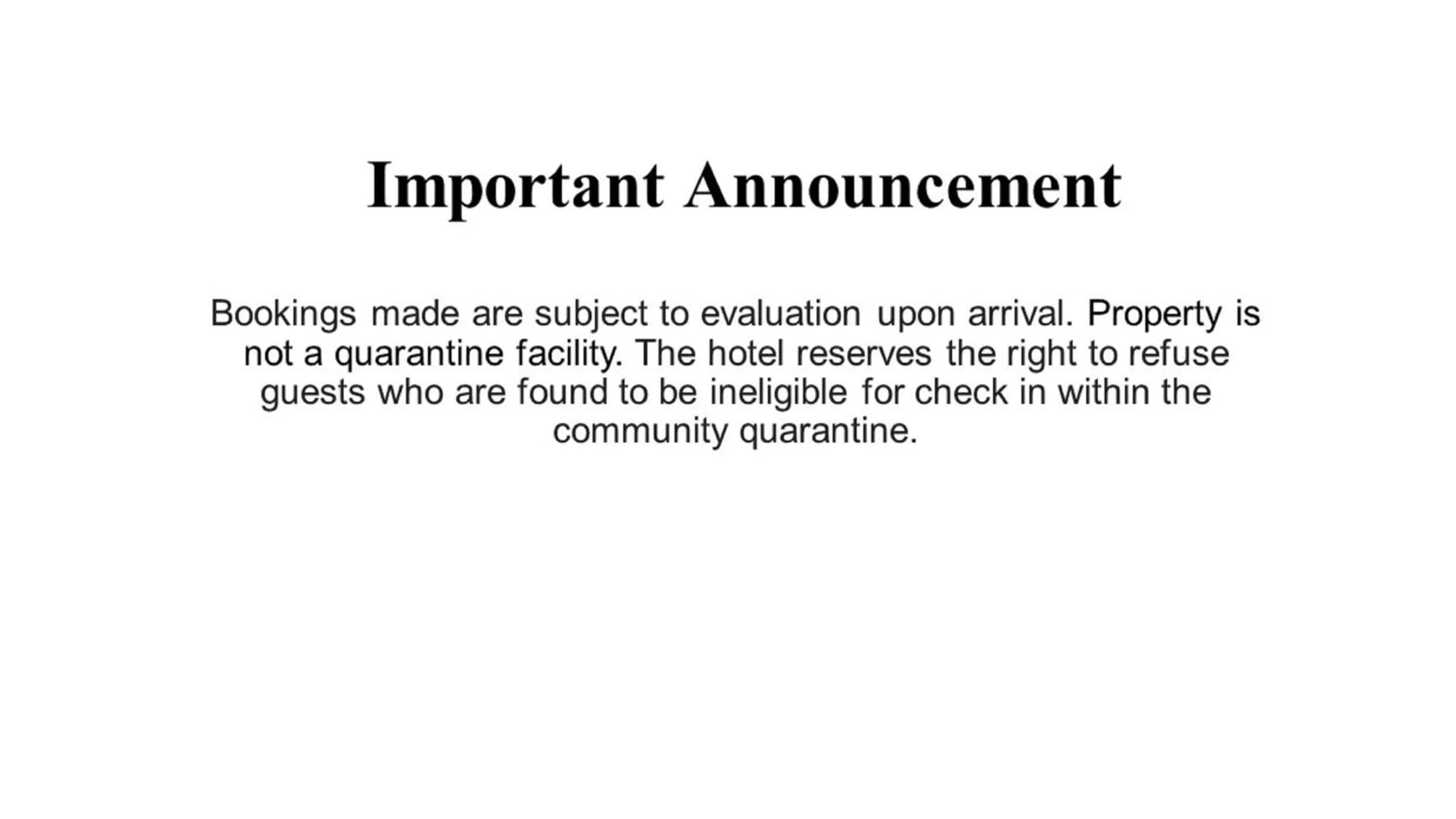 Other in Solace Hotel