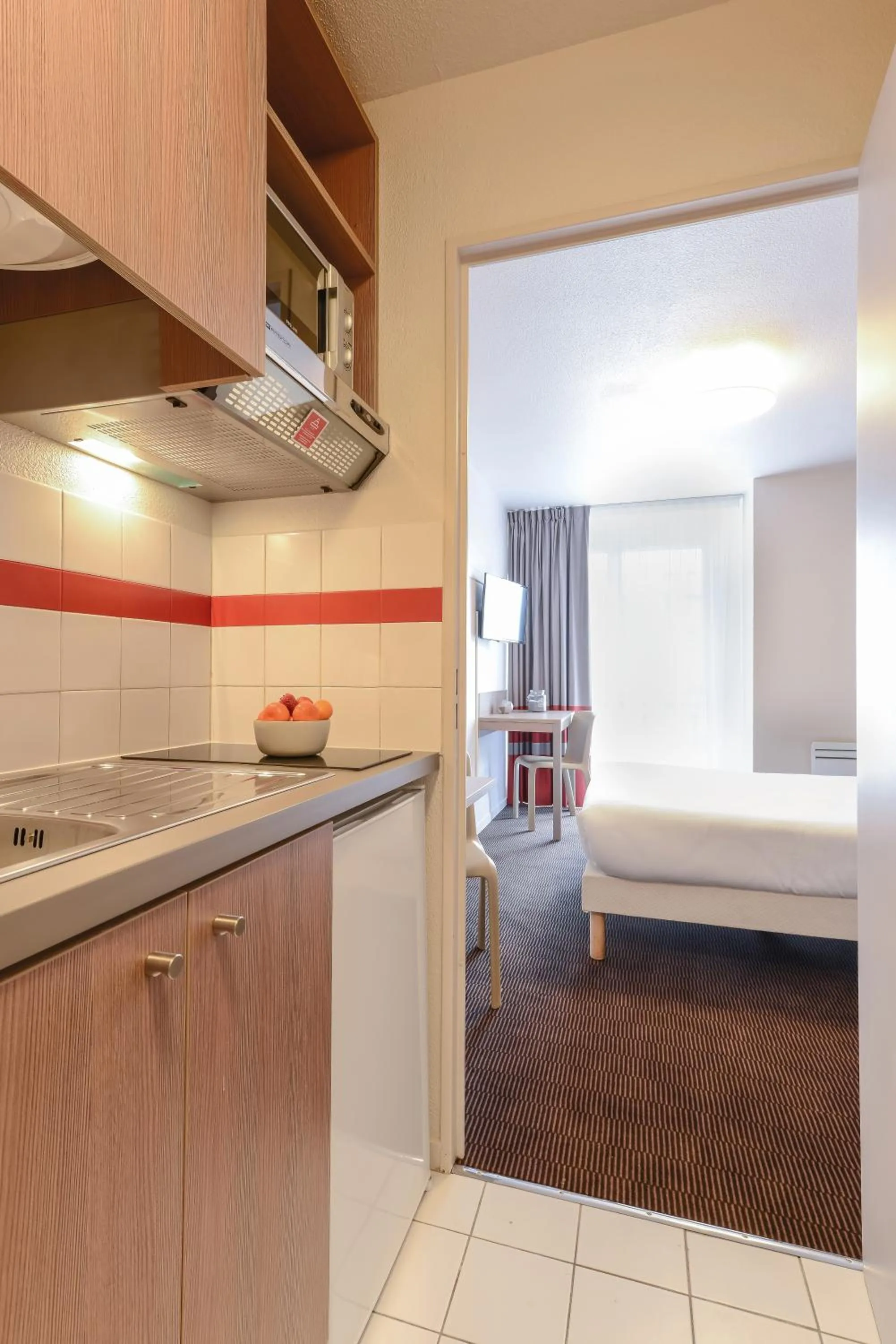 Photo of the whole room, Bed in Appart'City Classic Paris La Villette