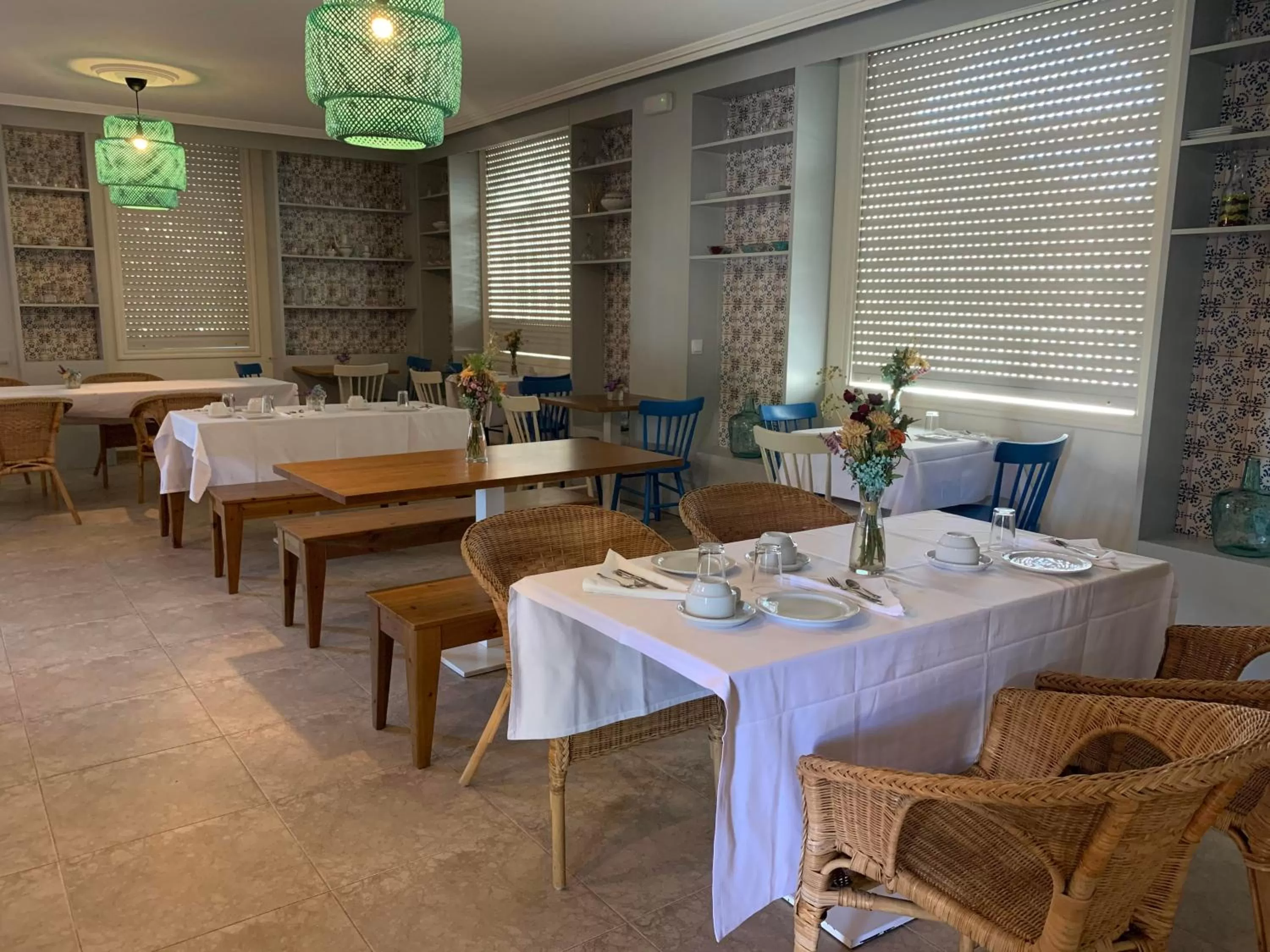 Dining area in Hotel O'Pazo