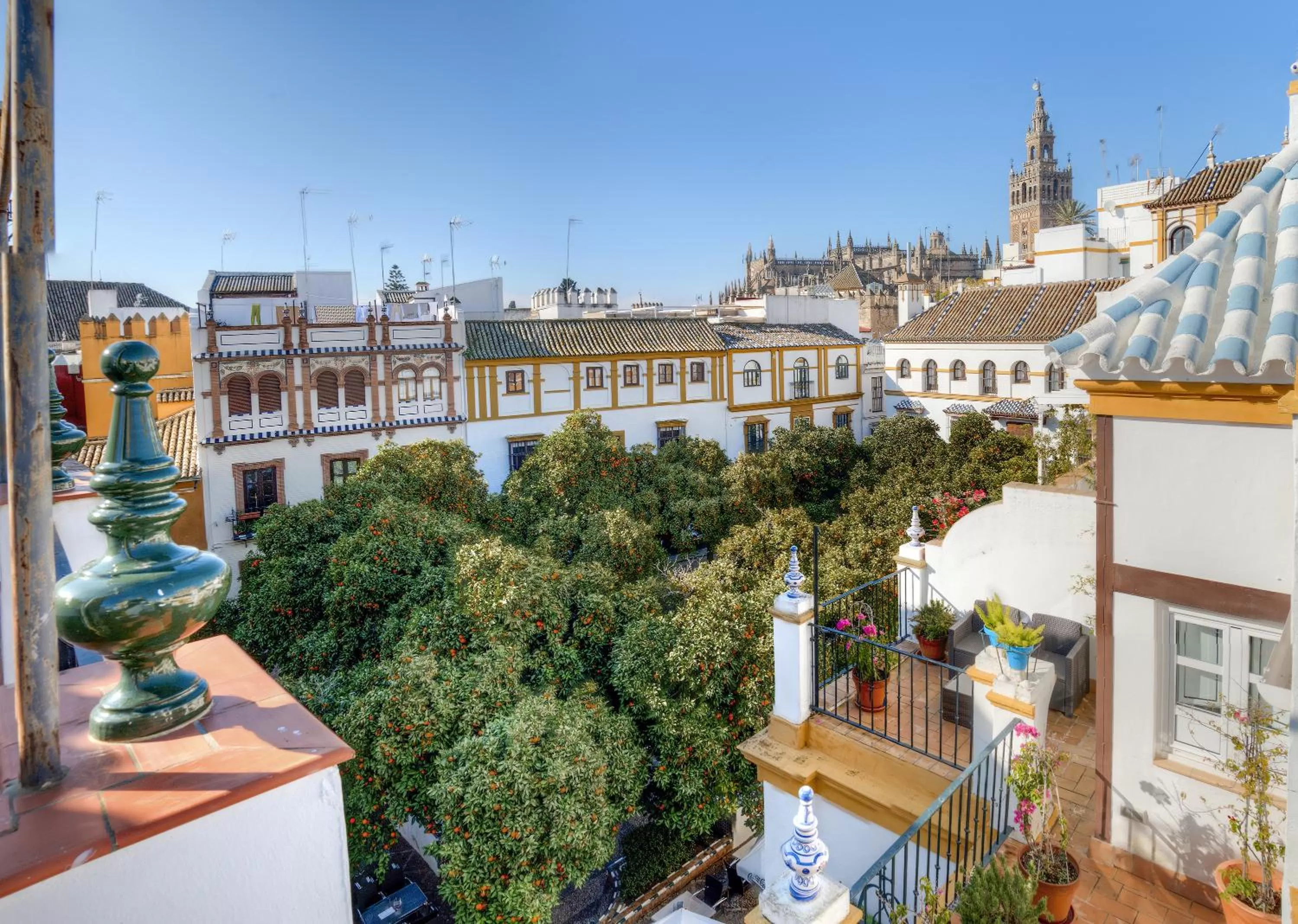 On site in Hotel Doña Lina