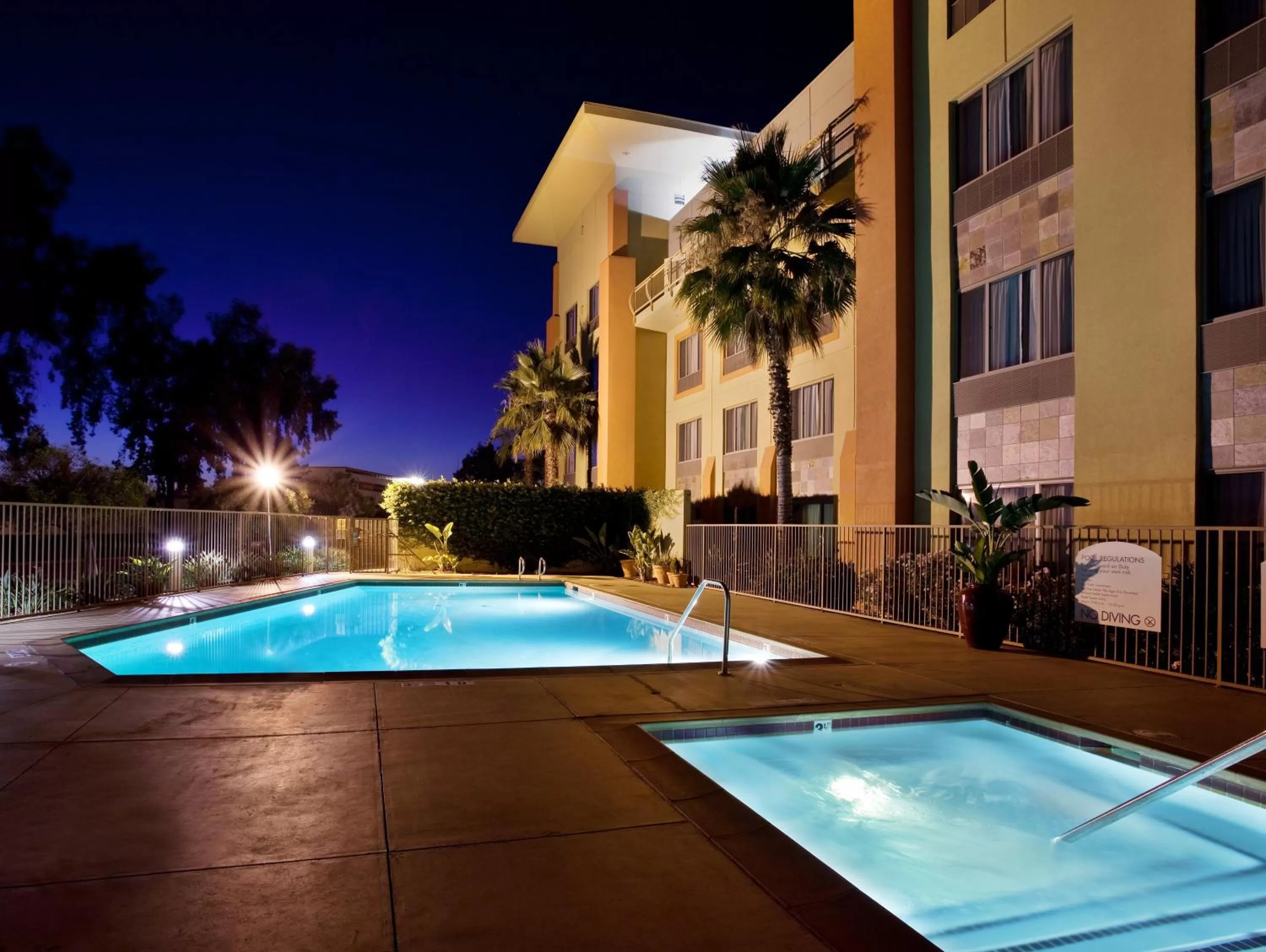 Swimming pool in Holiday Inn Express Fremont - Milpitas Central by IHG