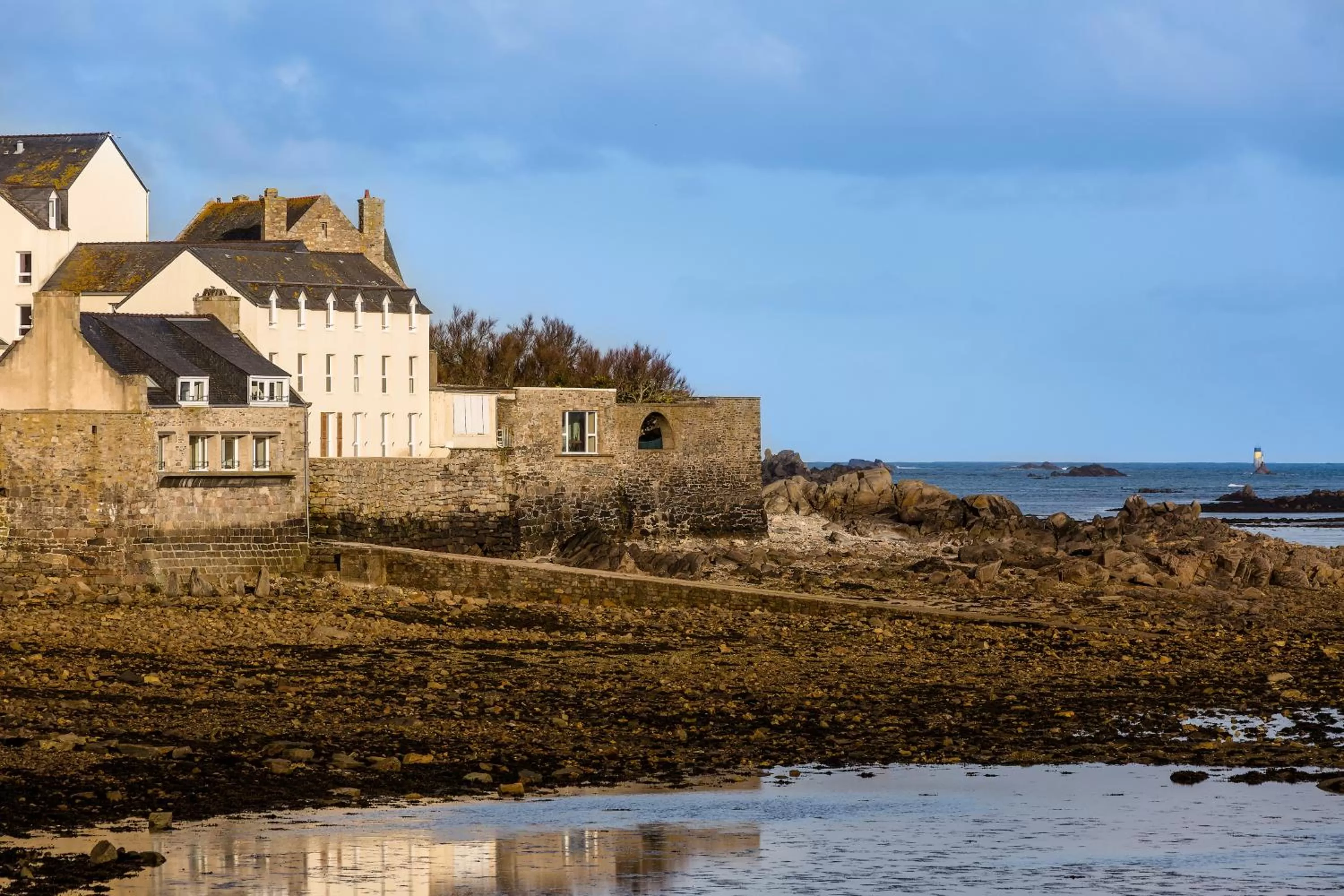 Sea view in Ibis Roscoff