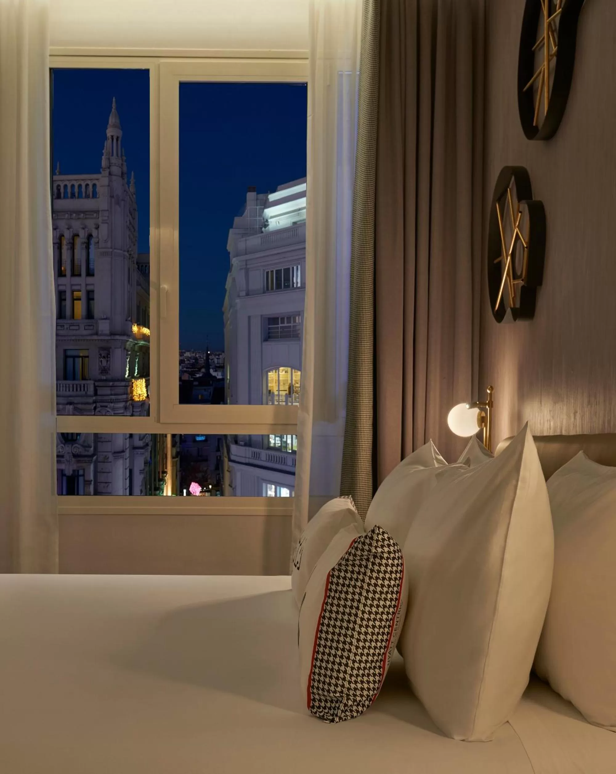Bed in Hyatt Centric Gran Via Madrid