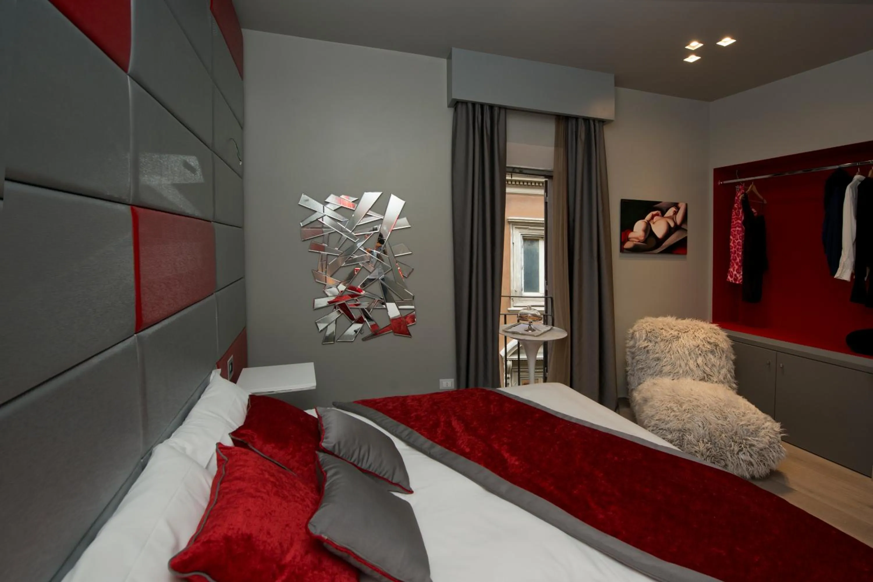 Bedroom, Bed in Torre Argentina Relais - Residenze di Charme