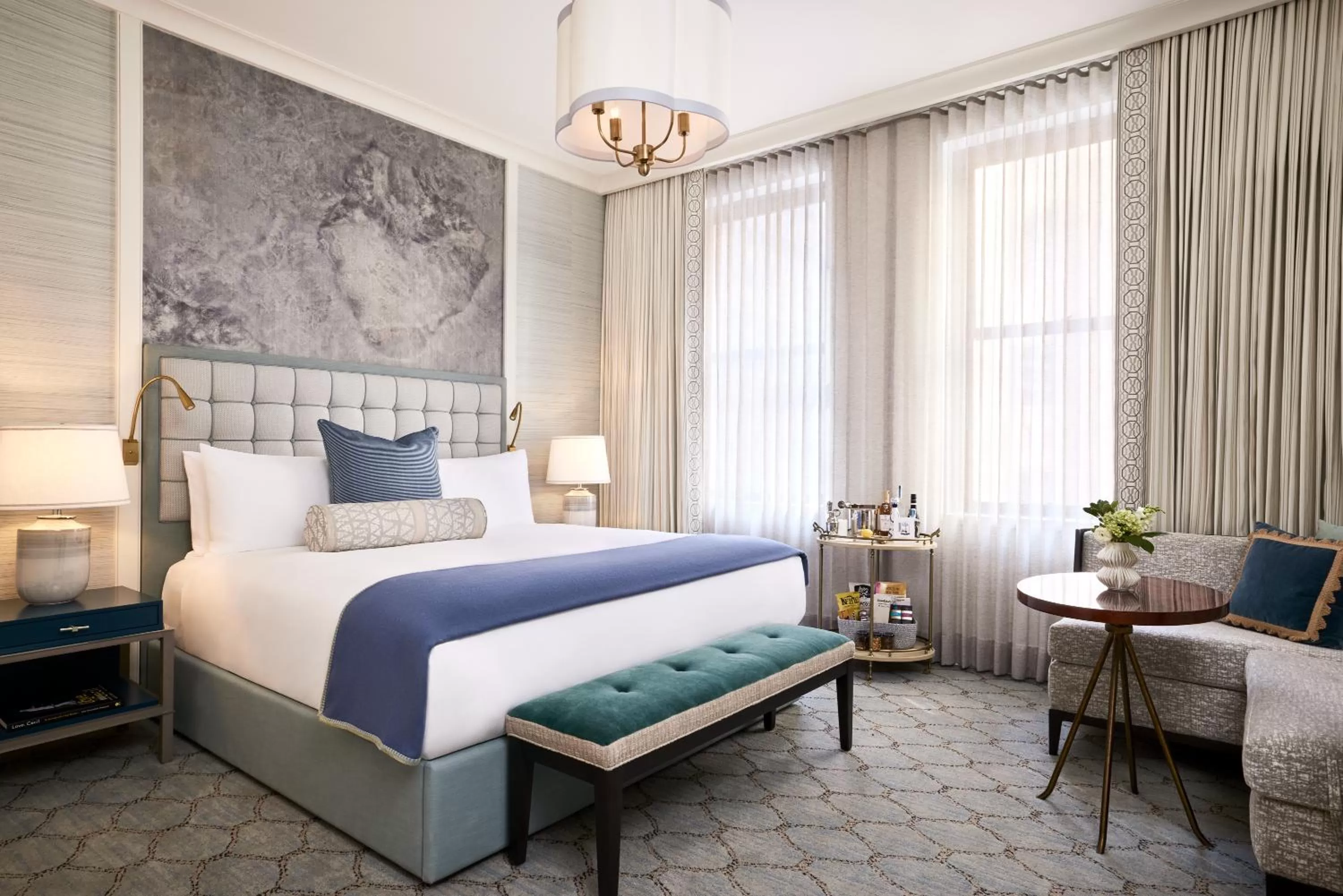 Bedroom, Bed in The Wall Street Hotel New York City