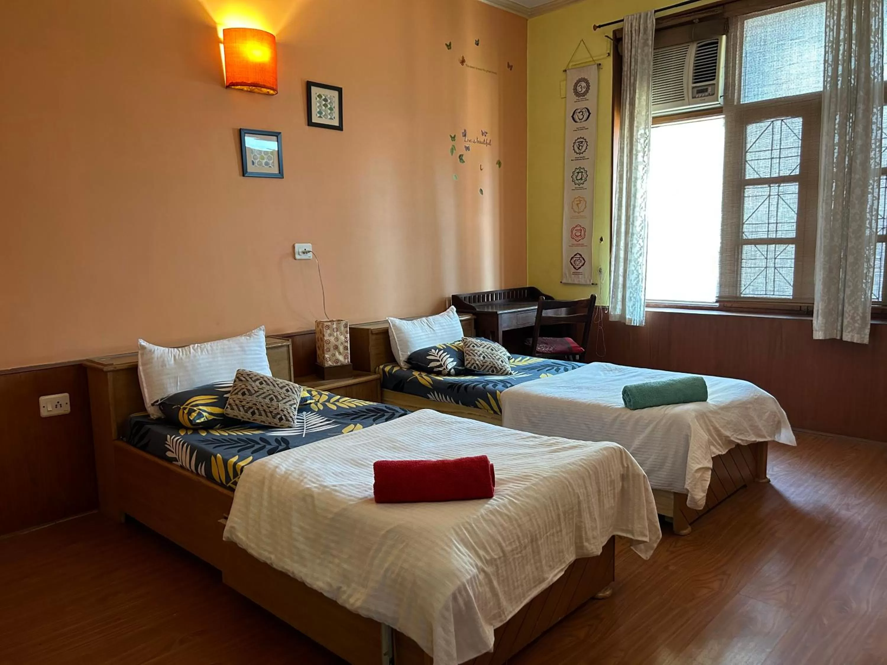 Bed in Ganga Vatika Boutique Hotel, Rishikesh