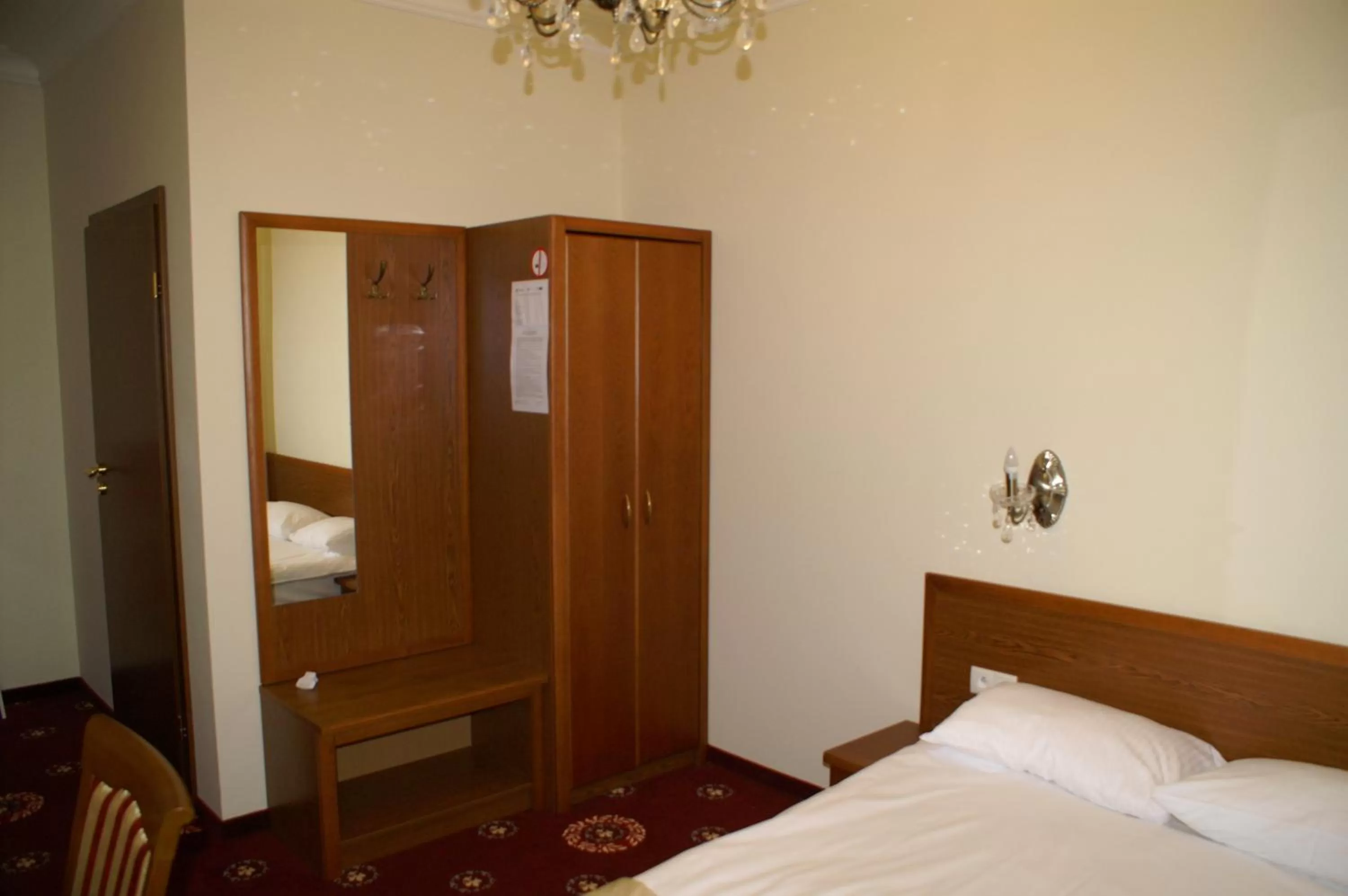 Bed in Hotel President