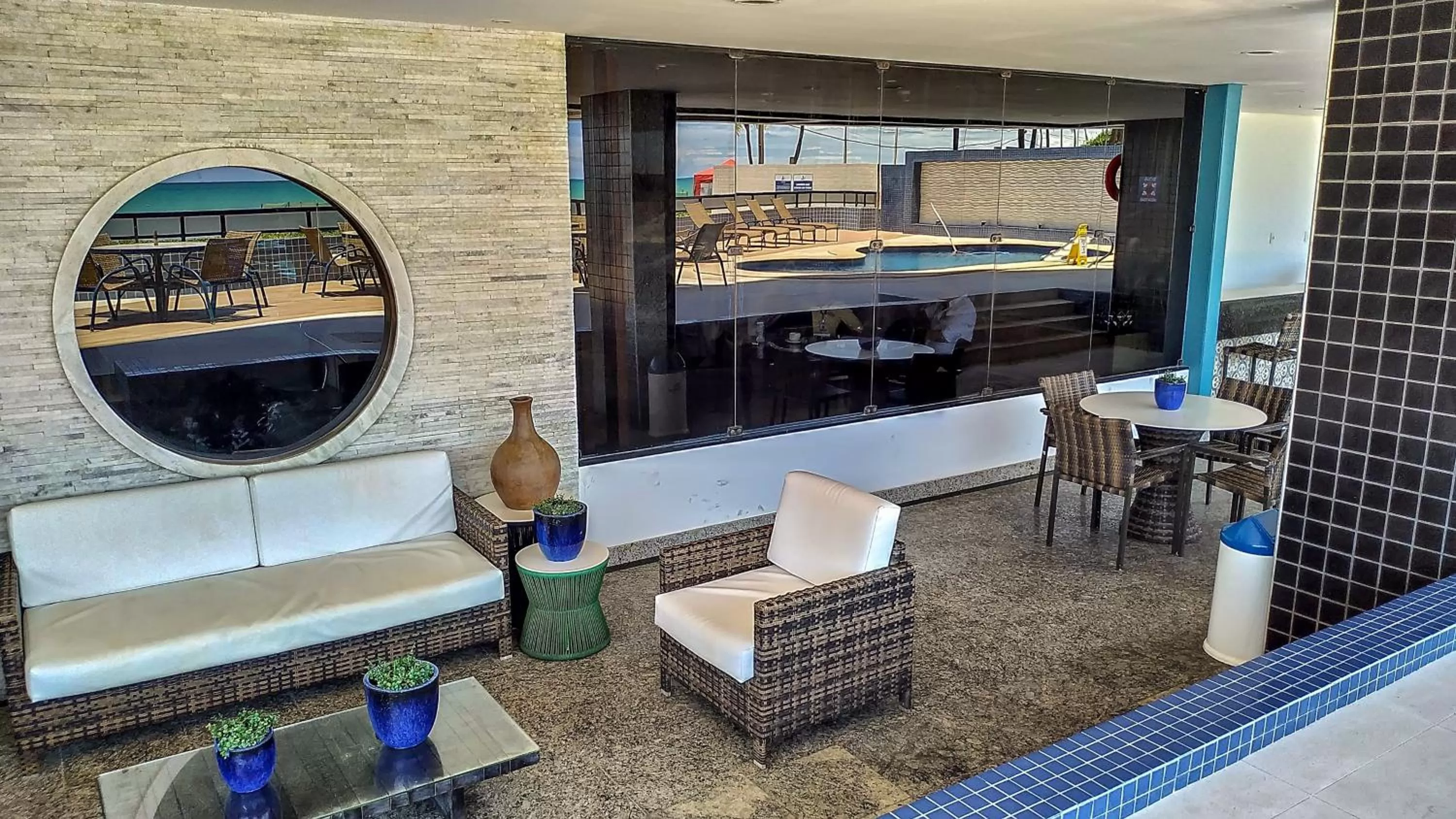 Swimming pool in Reymar Hotel Maceió