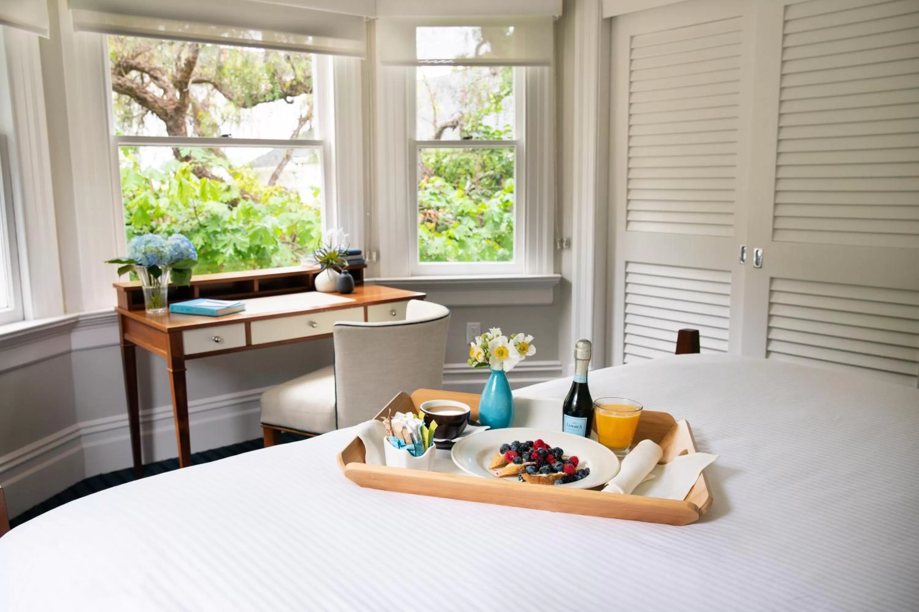 Food, Bed in Casa Madrona Hotel and Spa