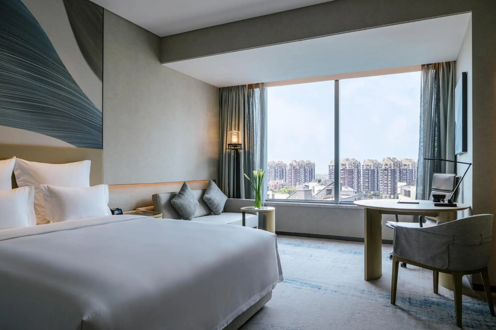 Bedroom, Bed in Pullman Shanghai Qingpu Excellence
