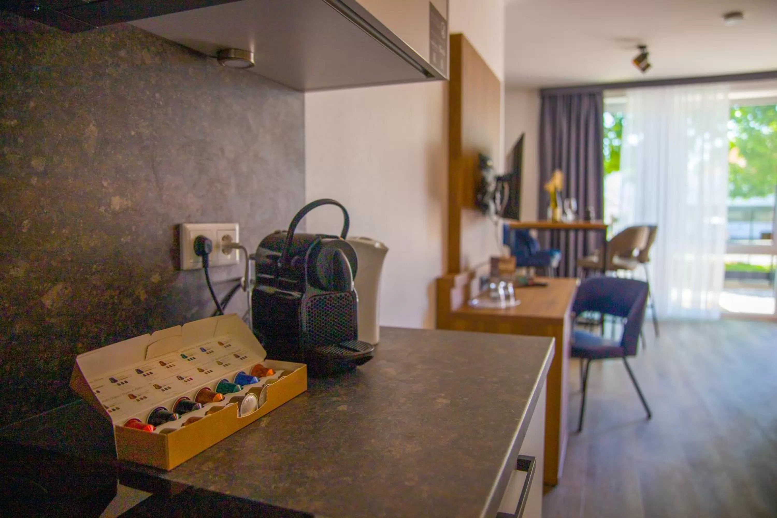 Coffee/tea facilities in BUDE16 Boardinghouse