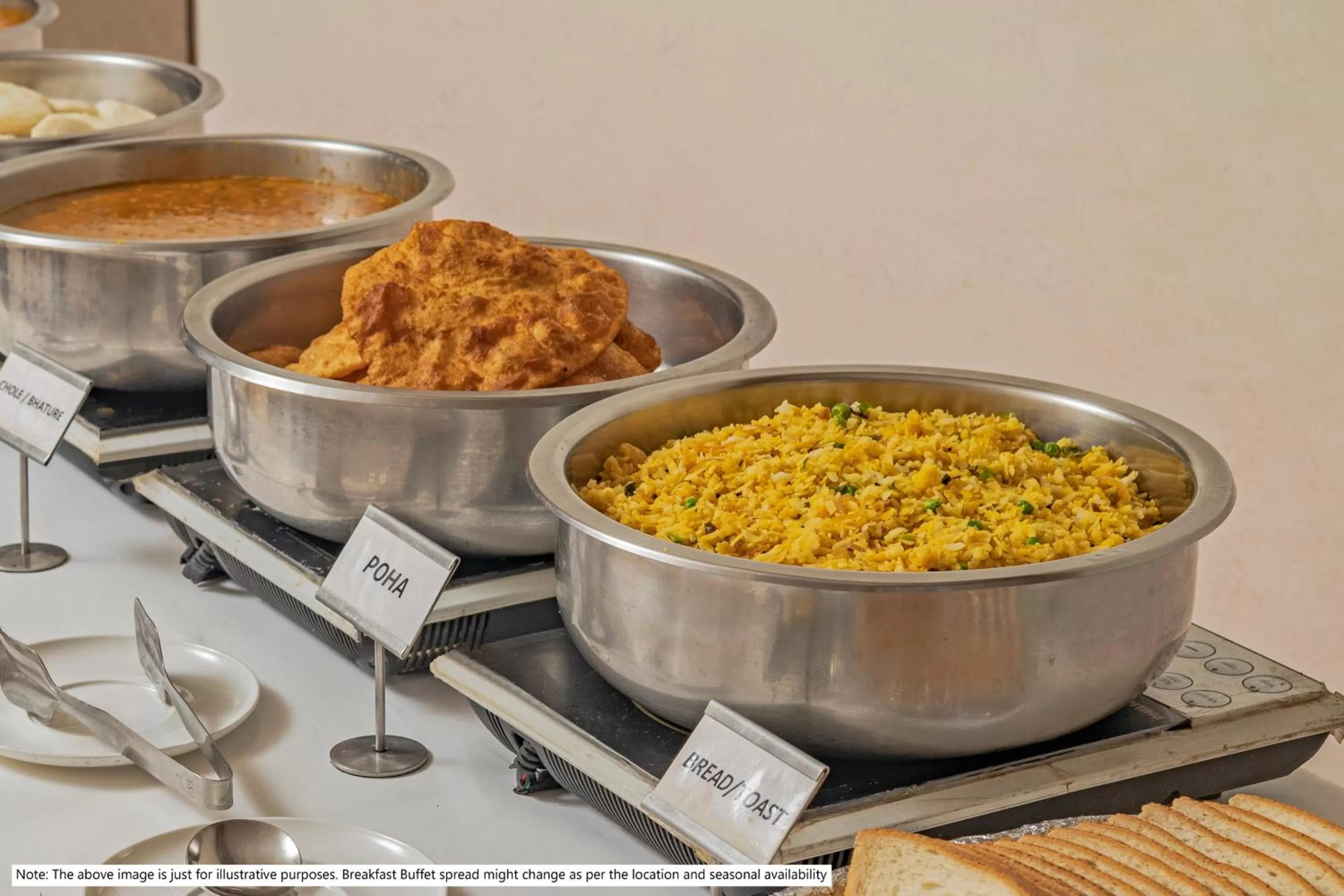 Buffet breakfast in Treebo Premium Brijinn