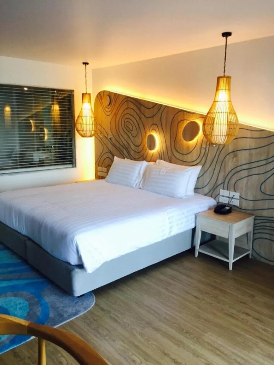 Bed in LIV Hotel Phuket Patong Beachfront