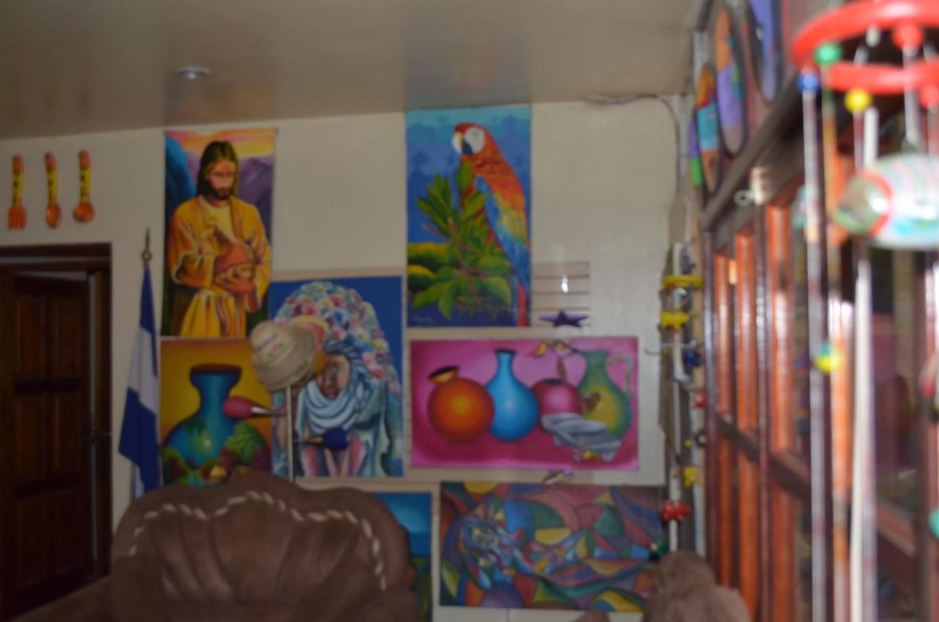 Lobby or reception in Art Hotel Managua