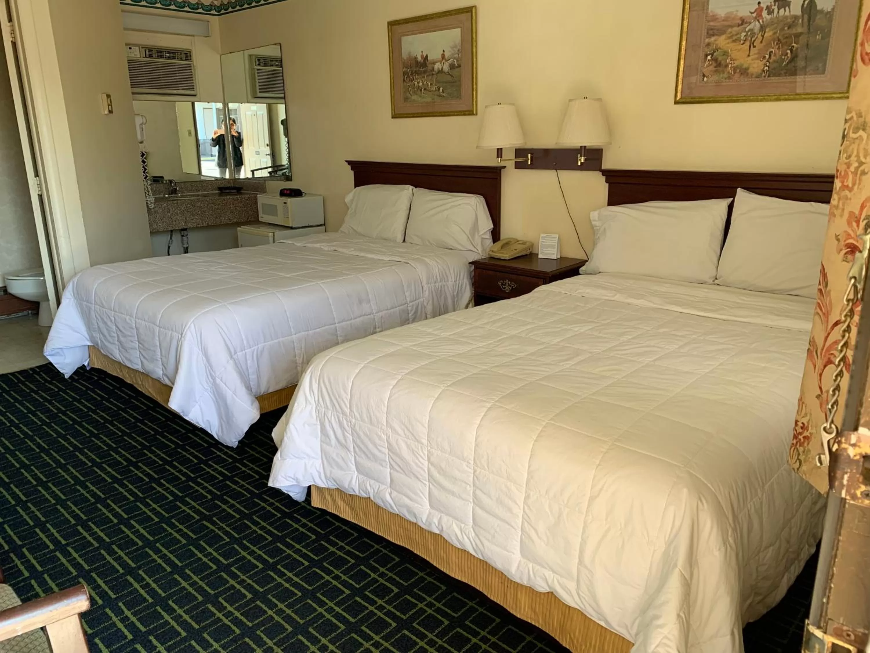 Photo of the whole room, Bed in Red Carpet Inn - Gettysburg