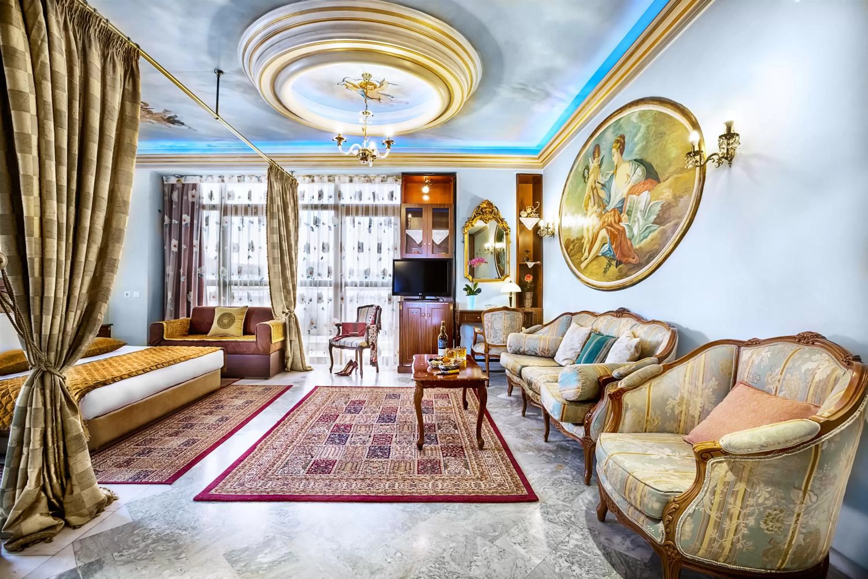 Photo of the whole room in Imperial Palace Classical Hotel Thessaloniki