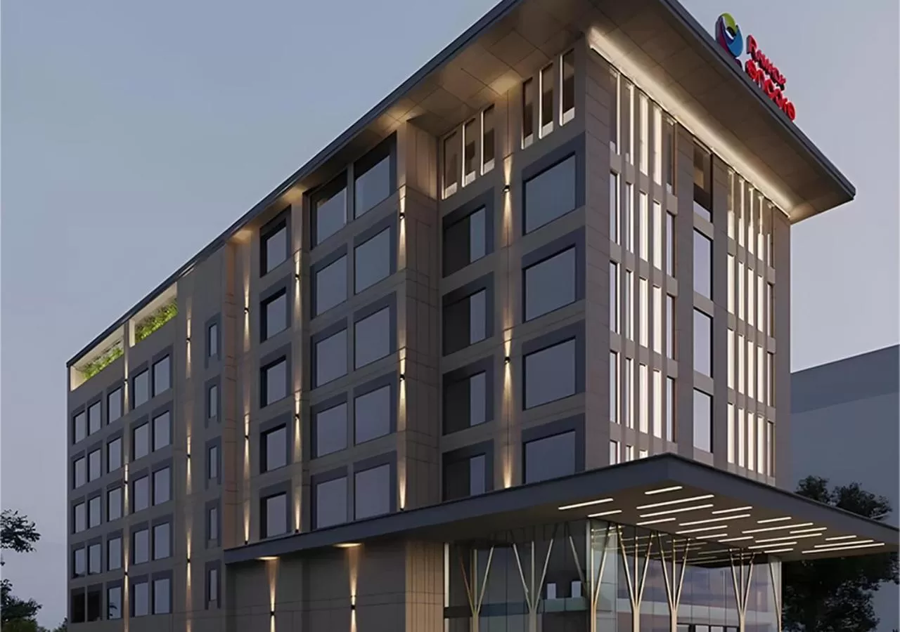 Facade/entrance in Ramada Encore by Wyndham Indore Nipania