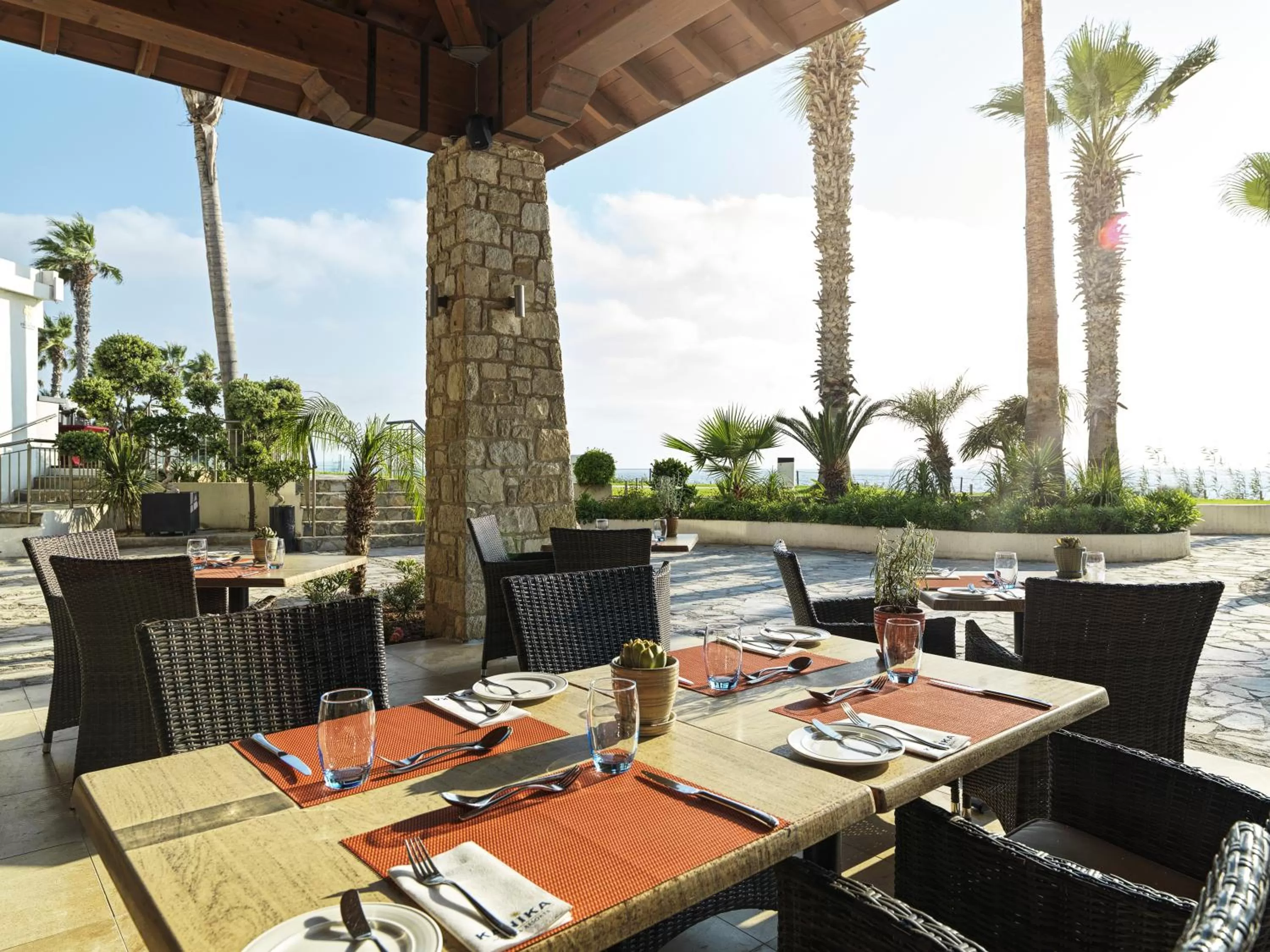 Restaurant/places to eat in Alexander The Great Beach Hotel