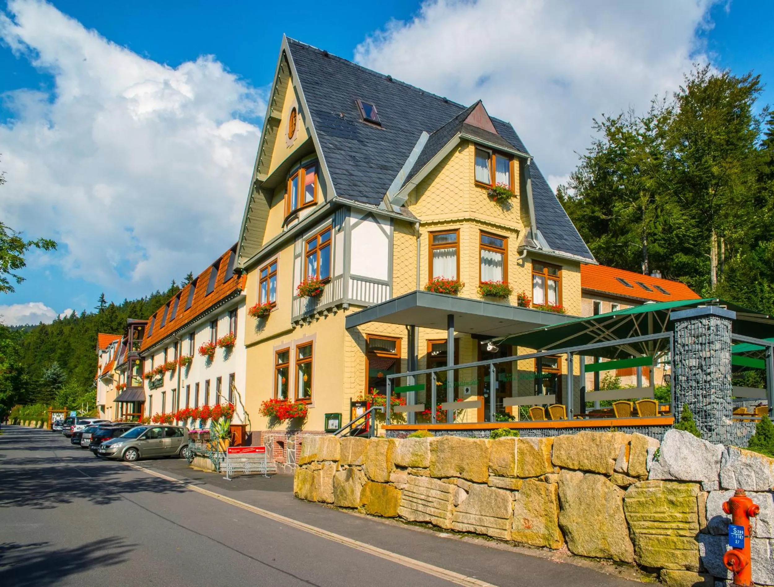 Balcony/Terrace in Hotel Waldmühle