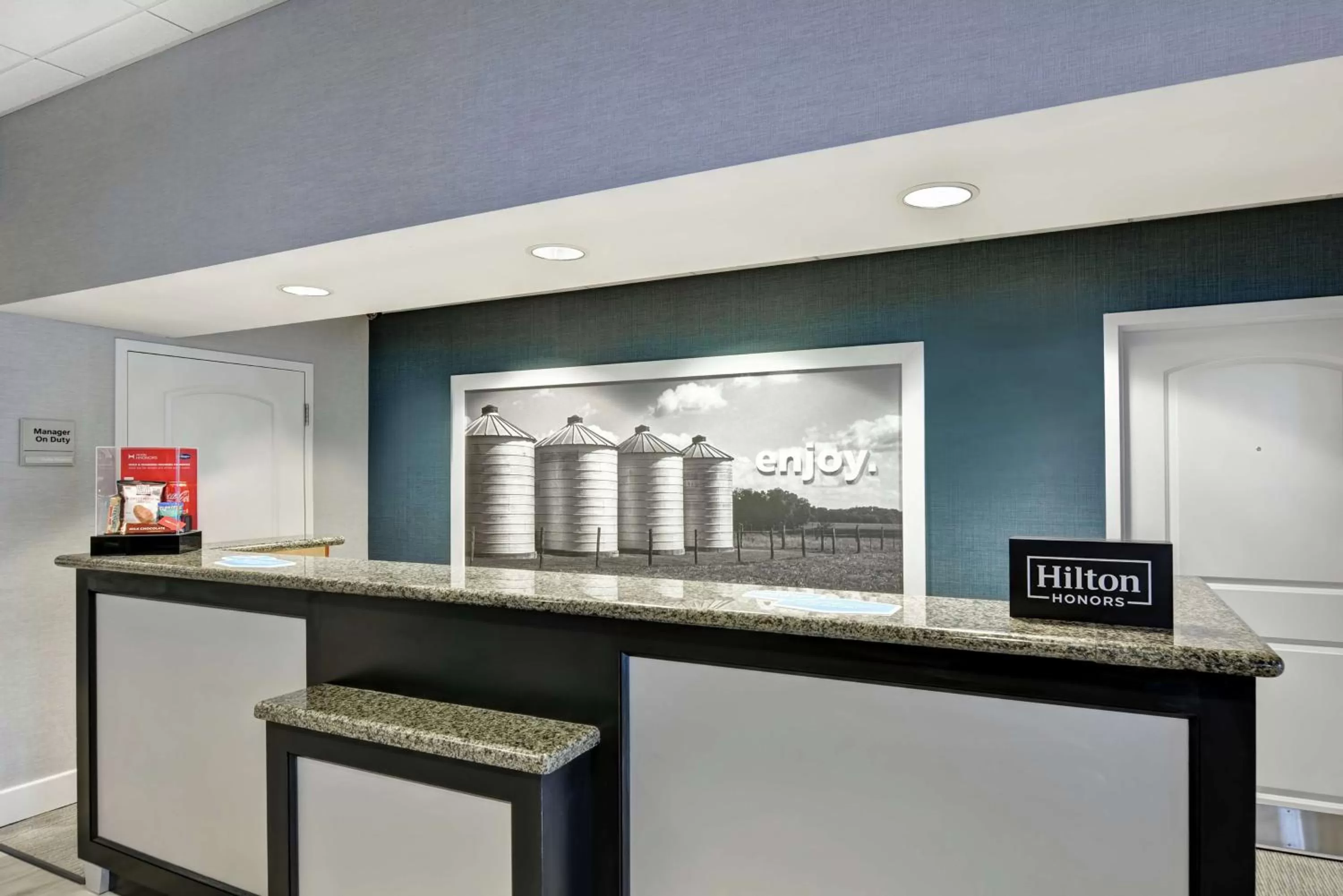 Lobby or reception in Hampton Inn Sayre