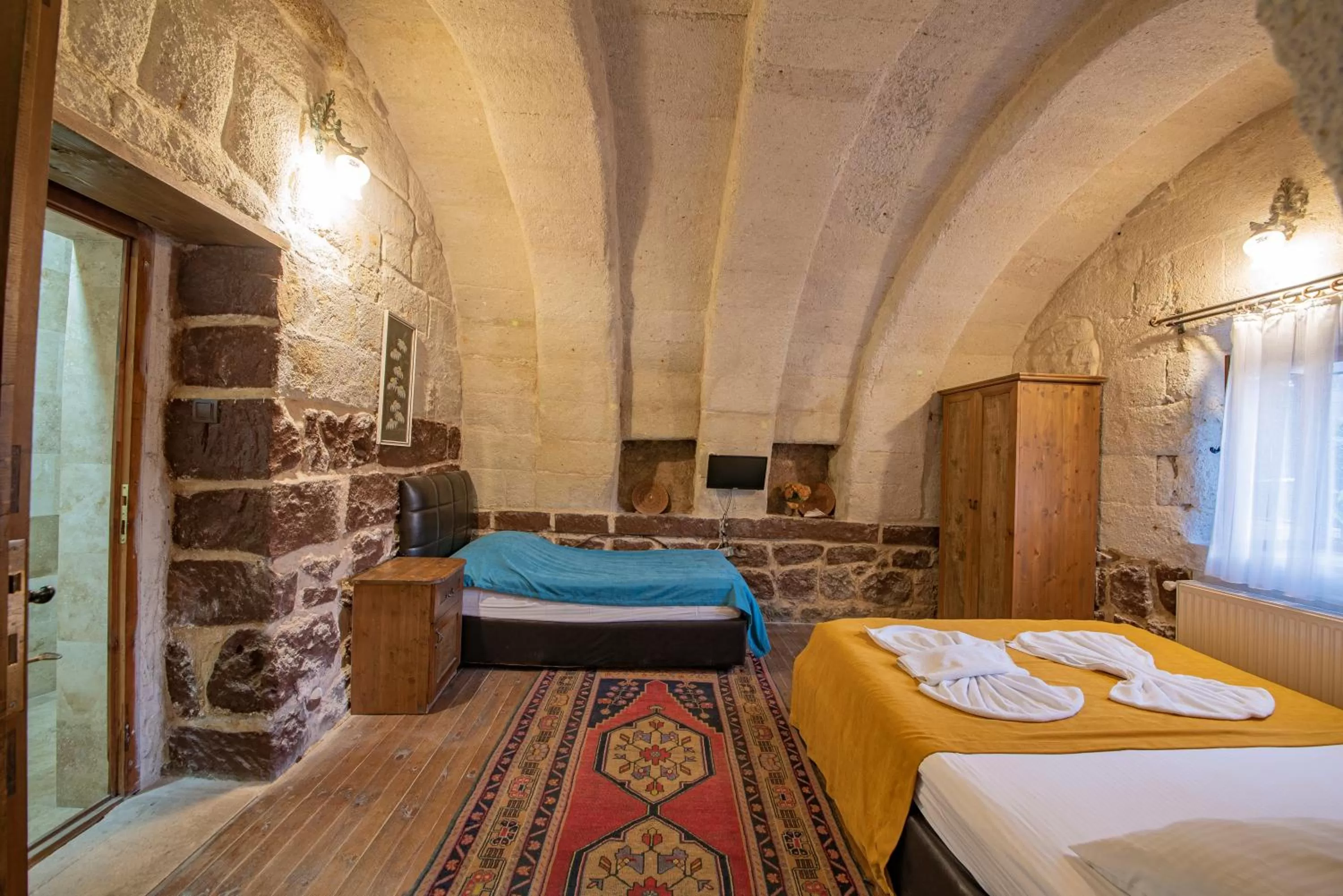 Bedroom, Bed in 7 Oda Kapadokya Cave Hotel