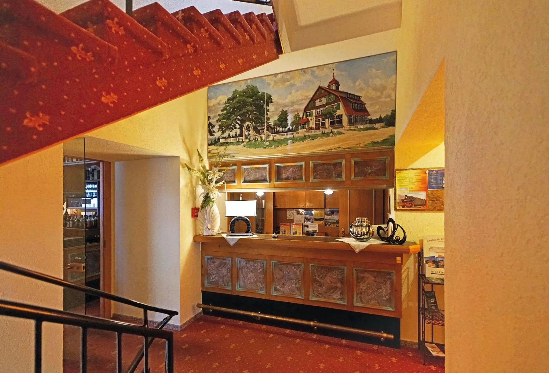 Lobby or reception, Lobby/Reception in Hotel und Restaurant Bühlhaus