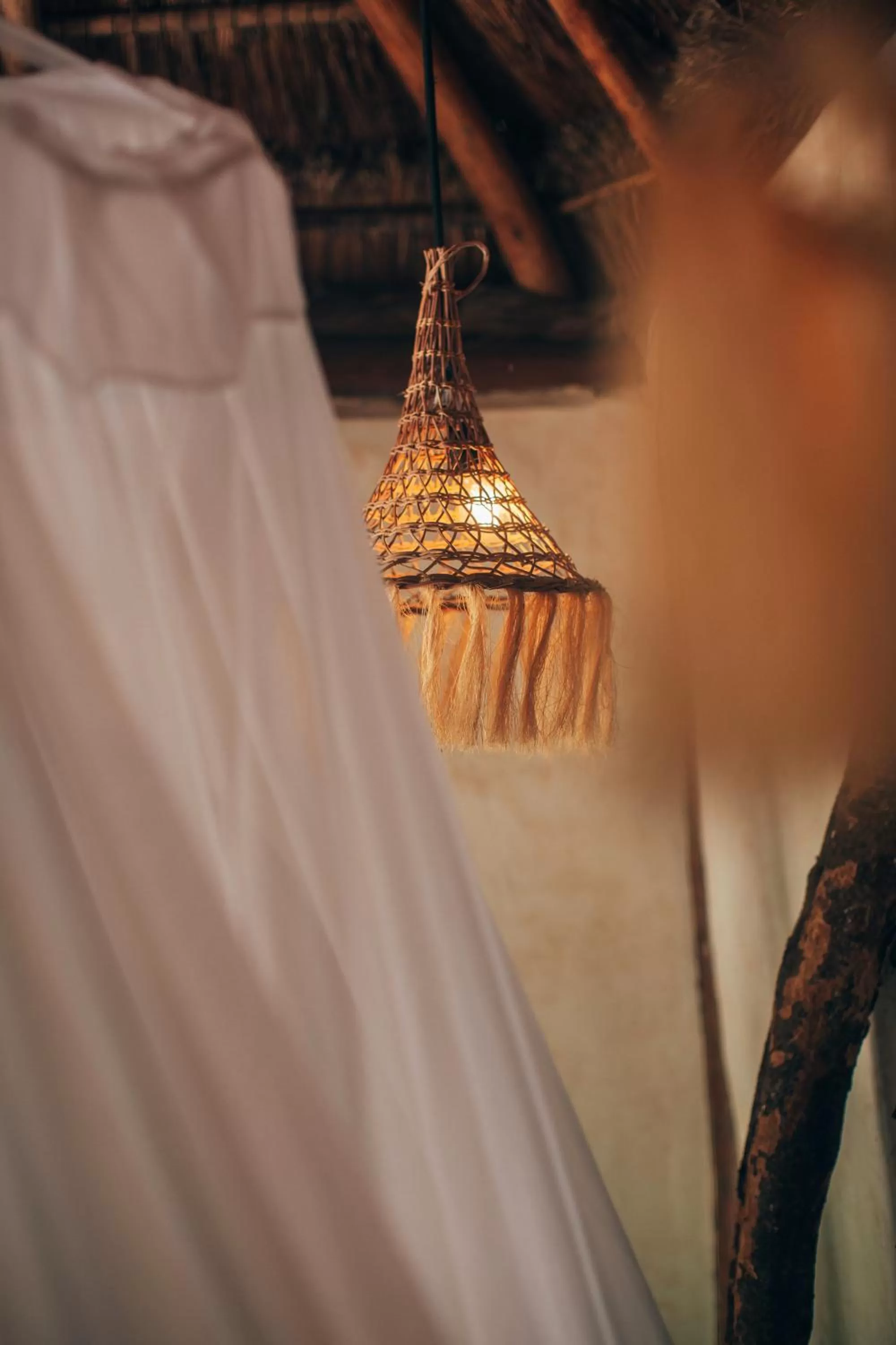 Decorative detail in Ikal Tulum Hotel