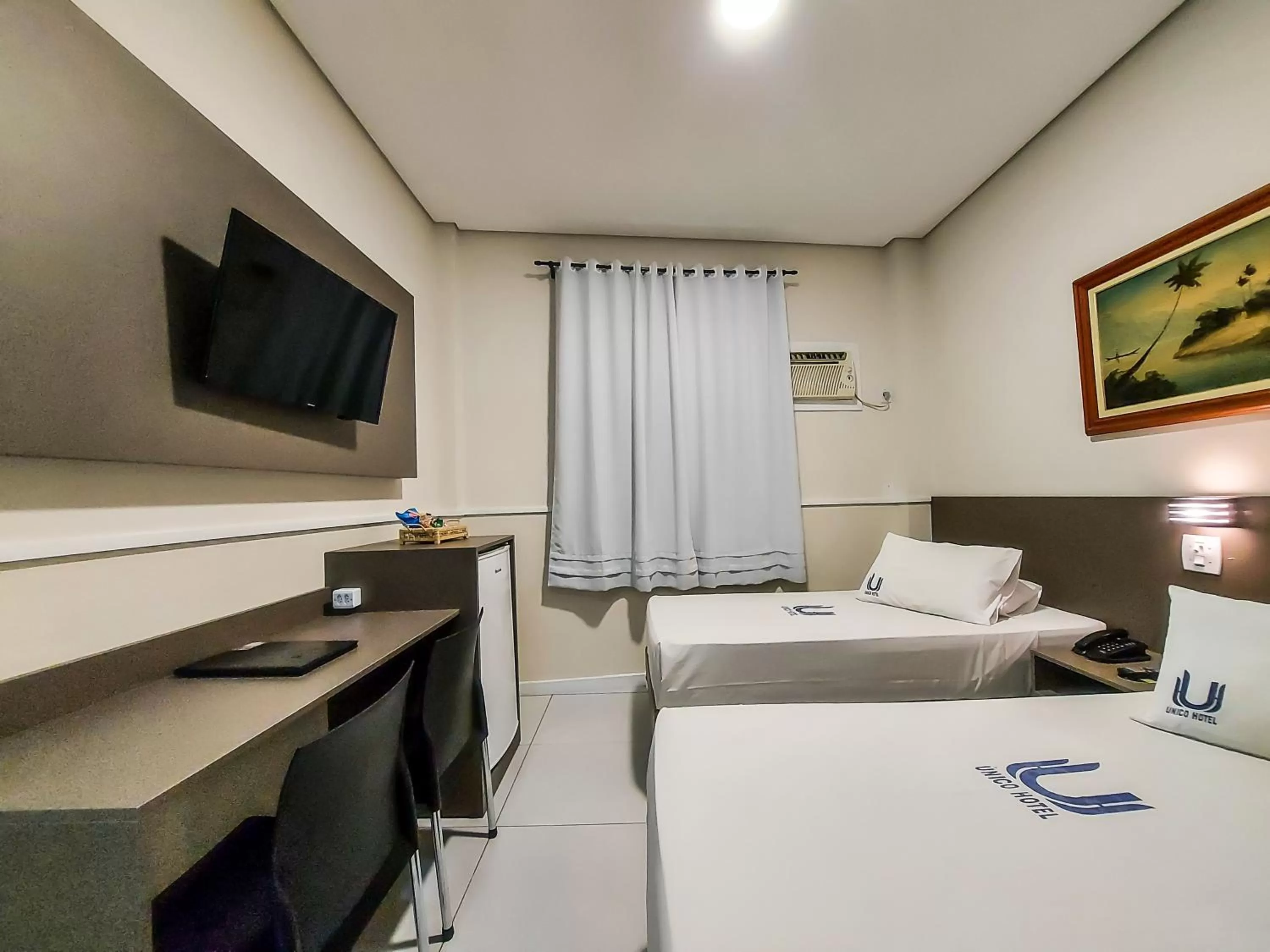 Bed in Hotel Itamarati Centro-República