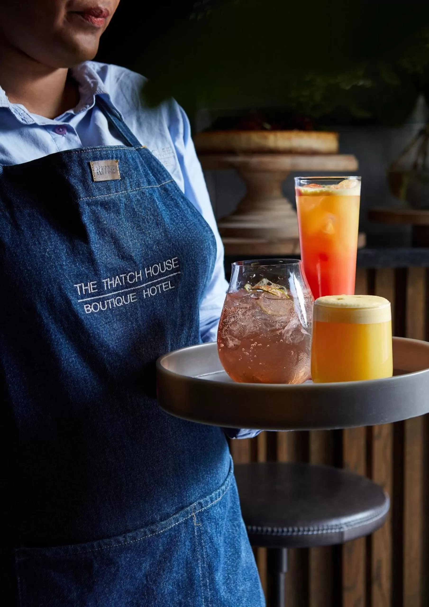 Restaurant/places to eat in The Thatch House Boutique Hotel, Hermanus