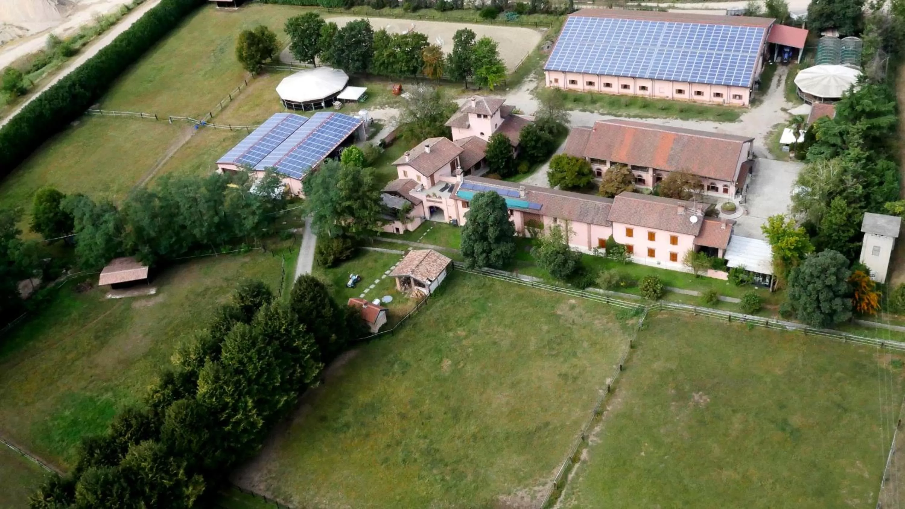 Bird's eye view in San Giacomo Horses & Agriturismo