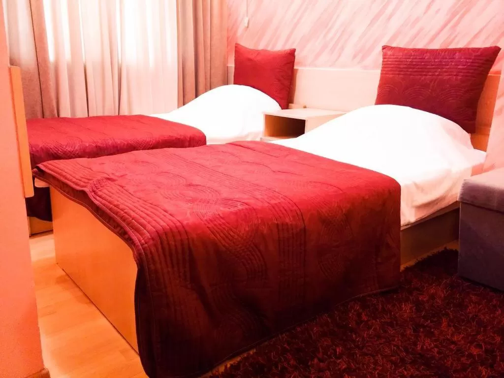 Bed in Hotel Brkic