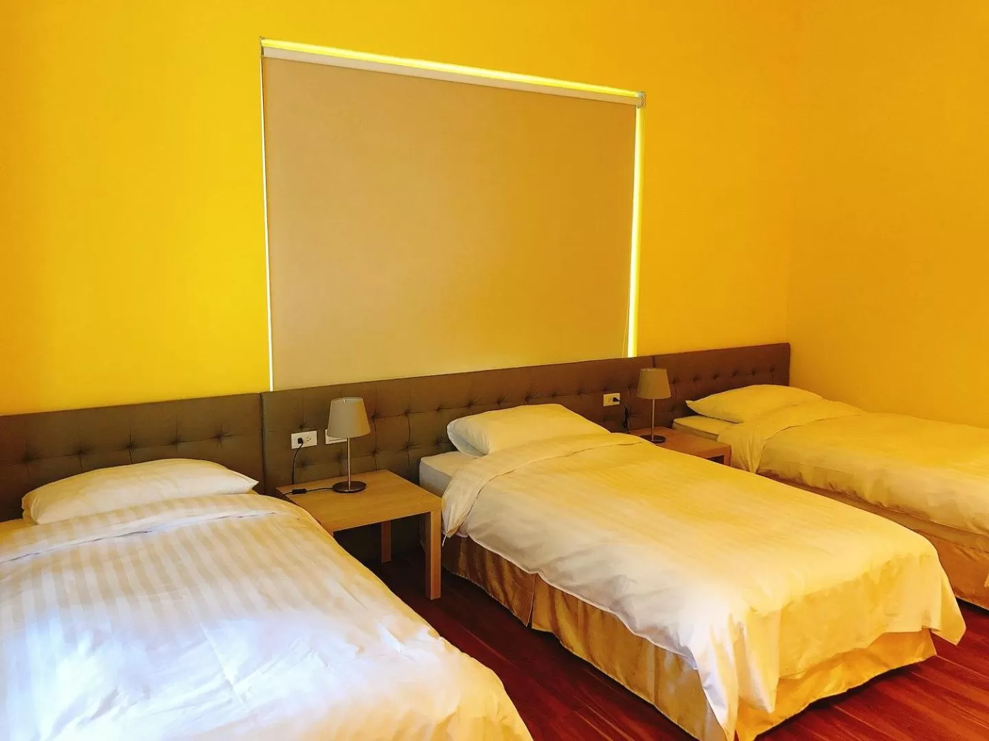 Bed in American Village Resort