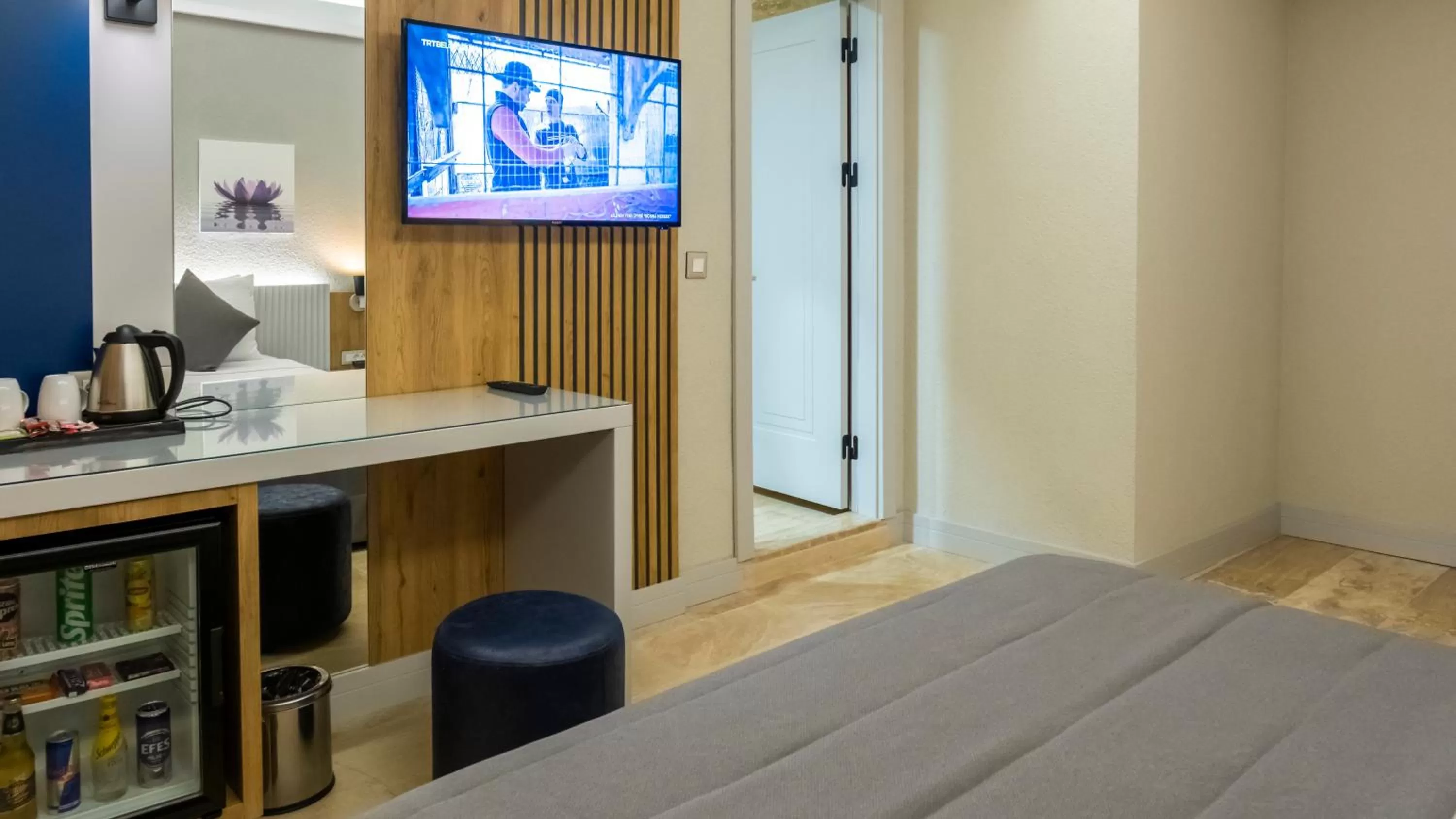 TV/Entertainment Center in Ariel Hotel Alaçatı