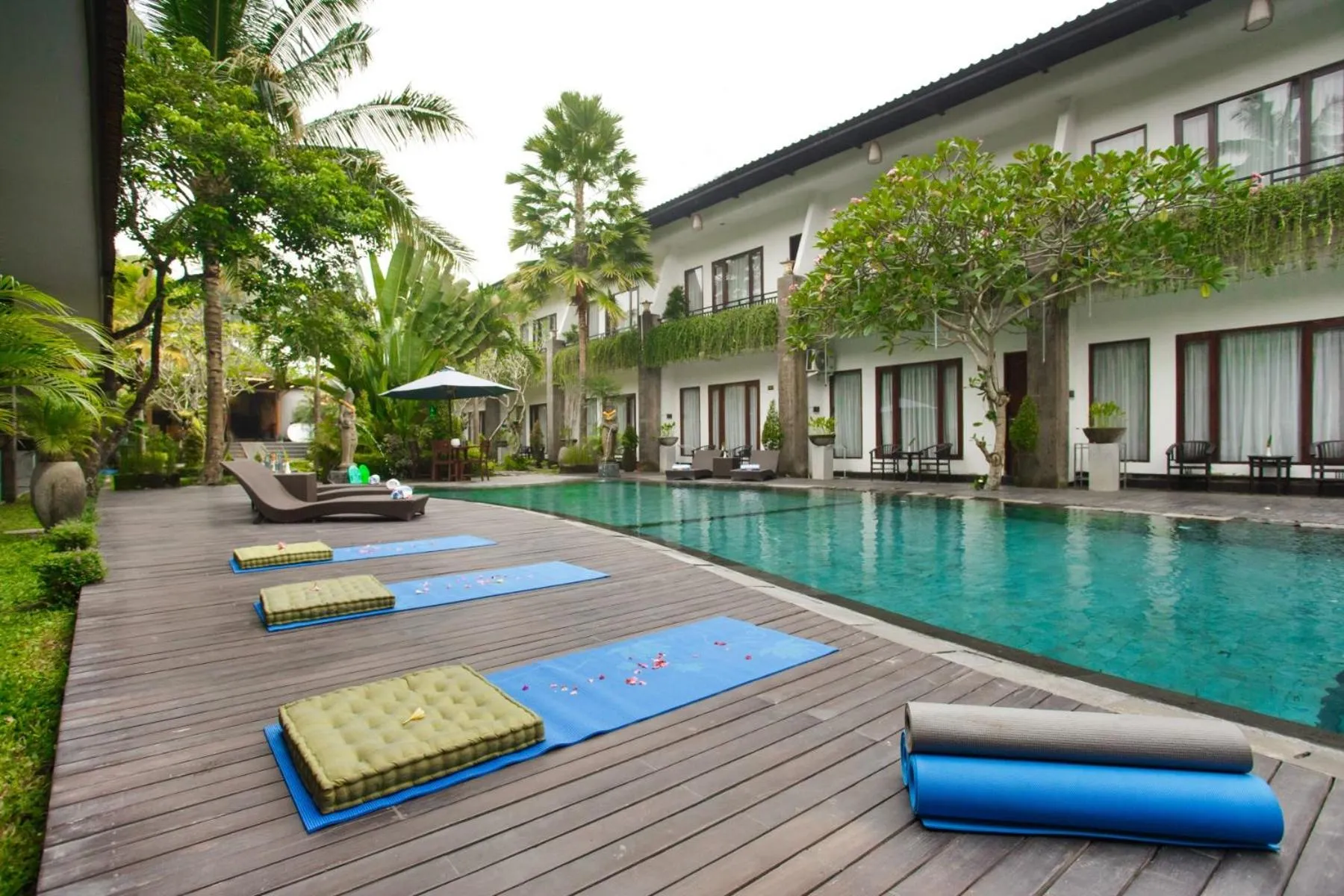 Swimming pool in Ubud Raya Boutique Hotel