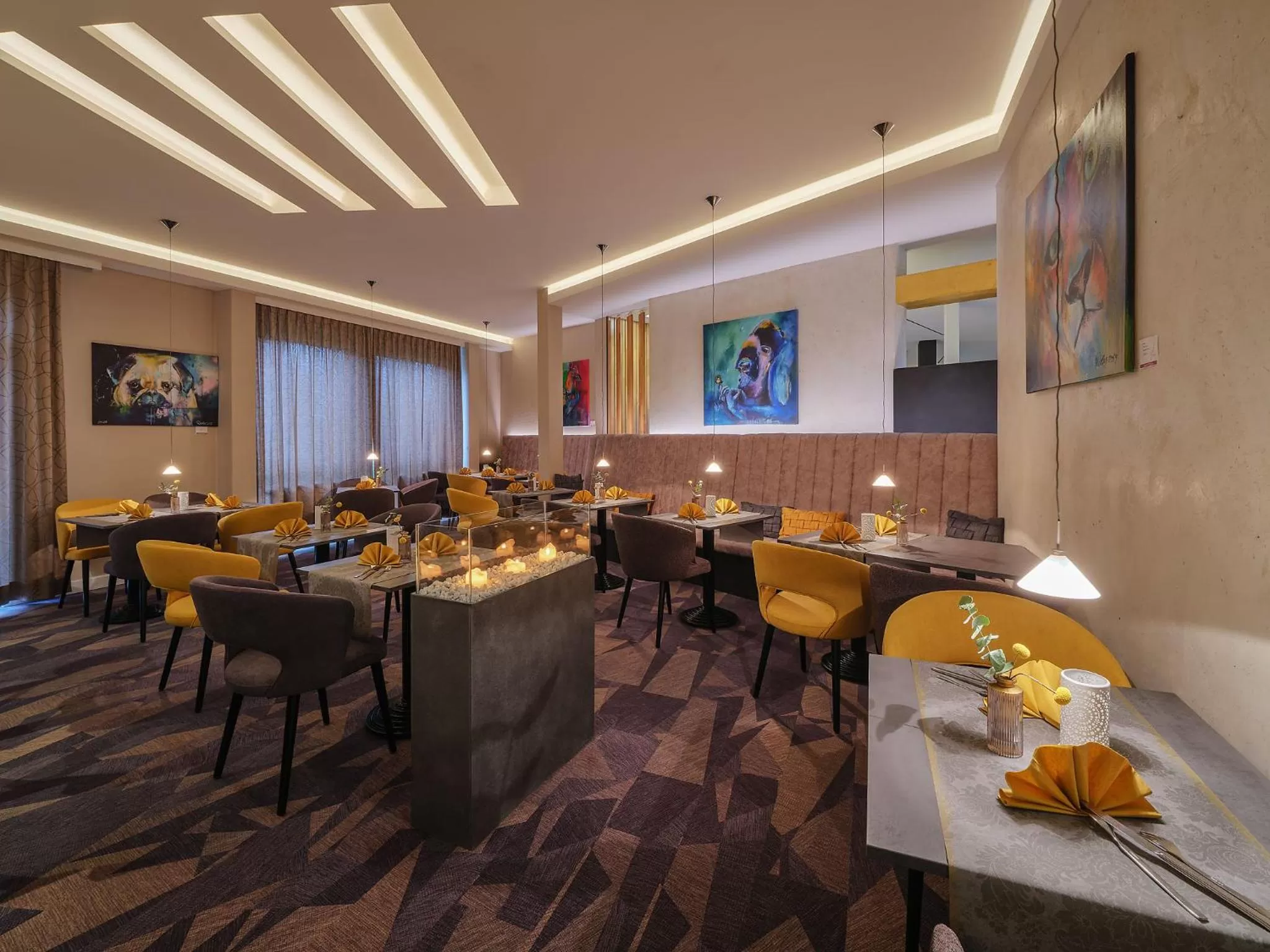 Restaurant/places to eat in Best Western Hotel Prisma