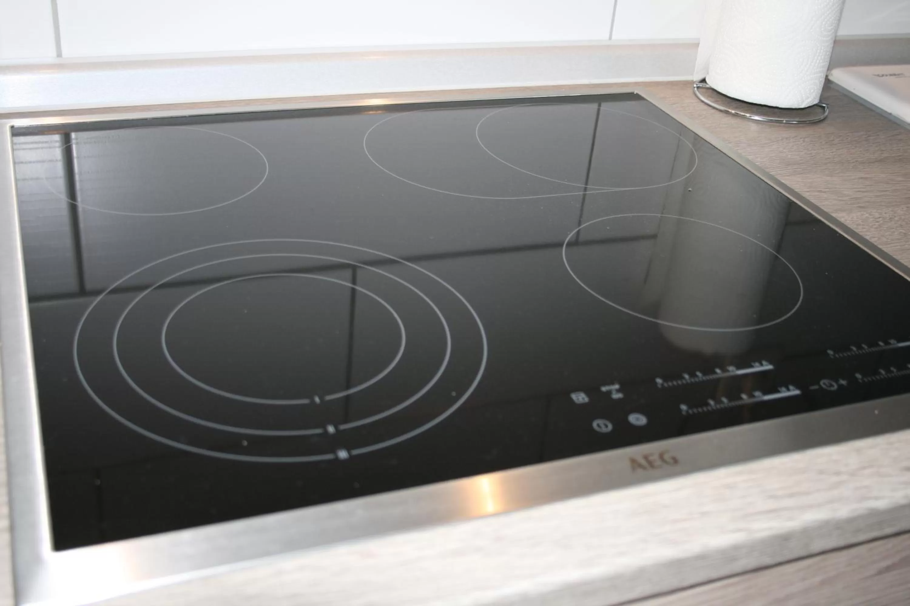 Kitchen/Kitchenette in Gästehaus beim Prinz