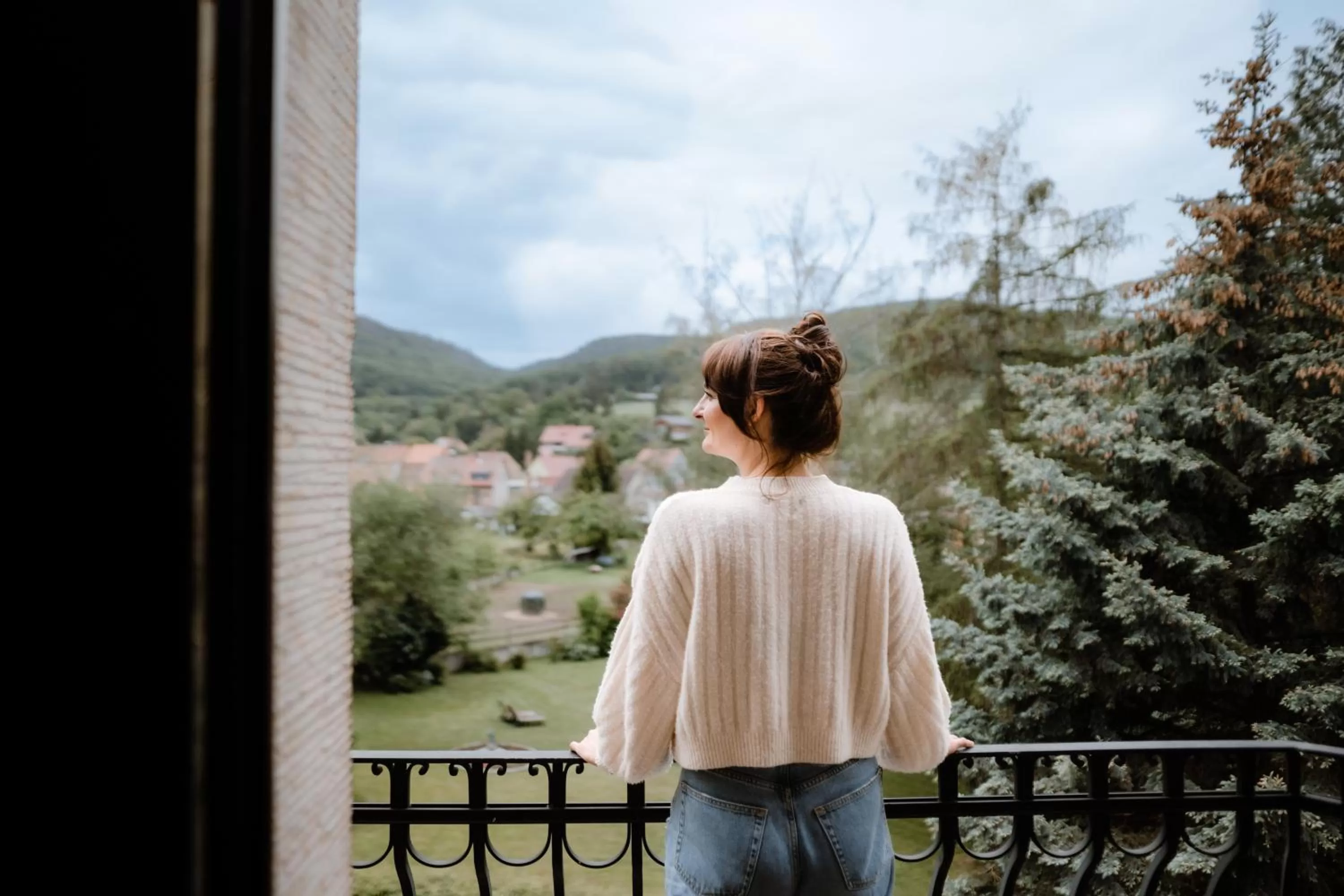 View (from property/room) in Schlosshotel Stecklenberg