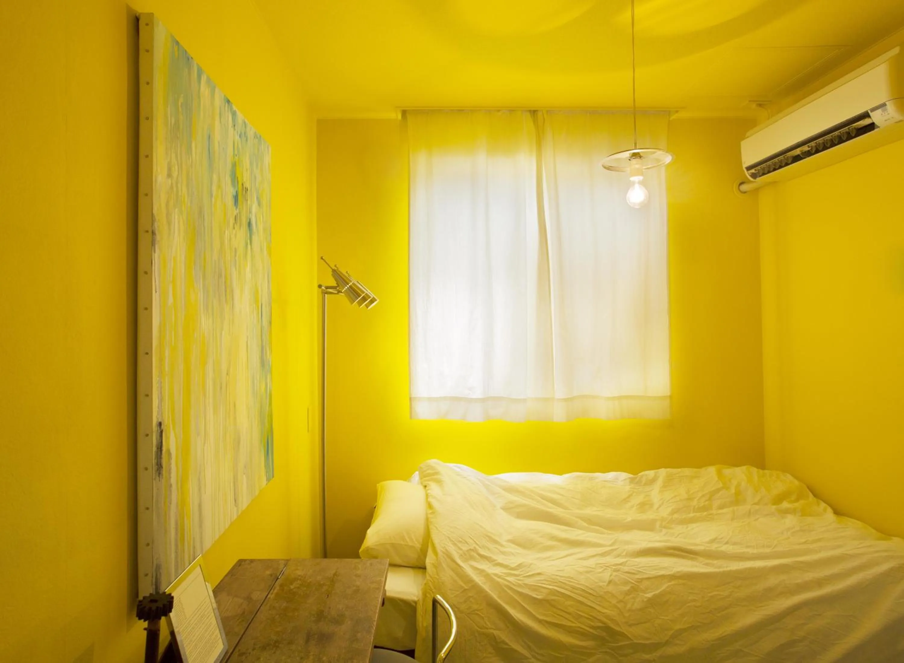 Day, Bed in Apartment Hotel Shinjuku