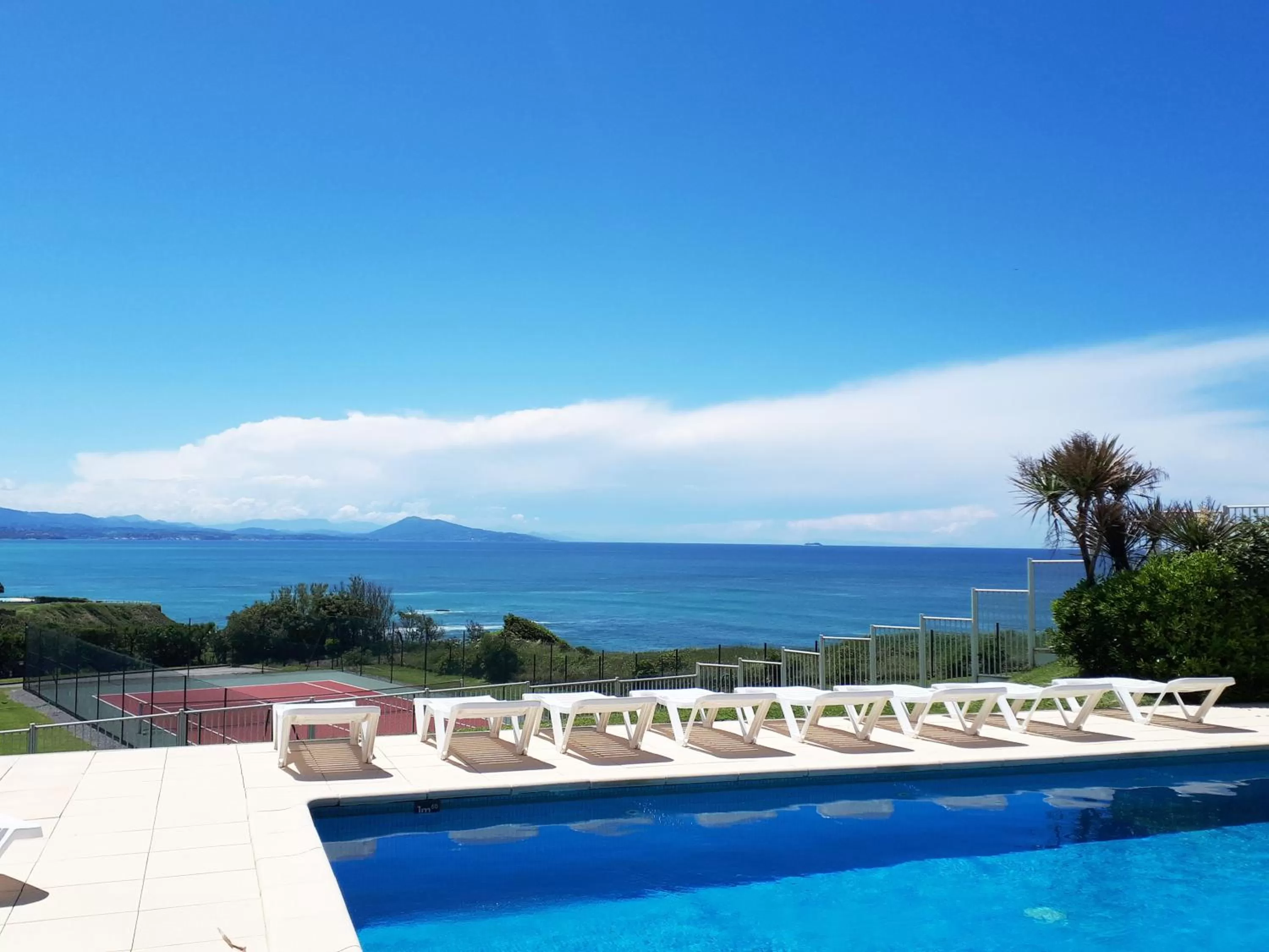 Sea view in Résidence Mer & Golf Eugénie