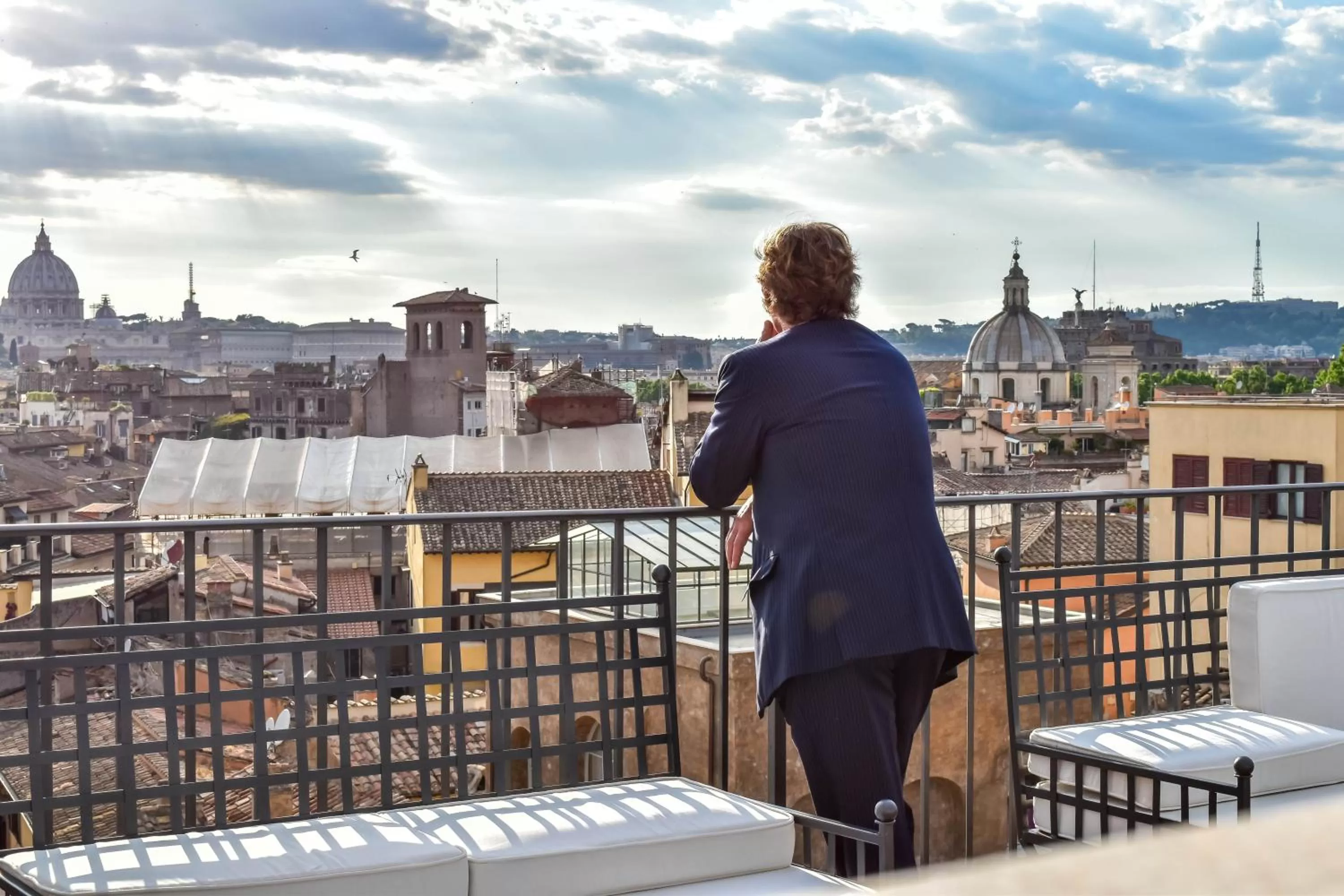 Balcony/Terrace in Eitch Borromini Palazzo Pamphilj