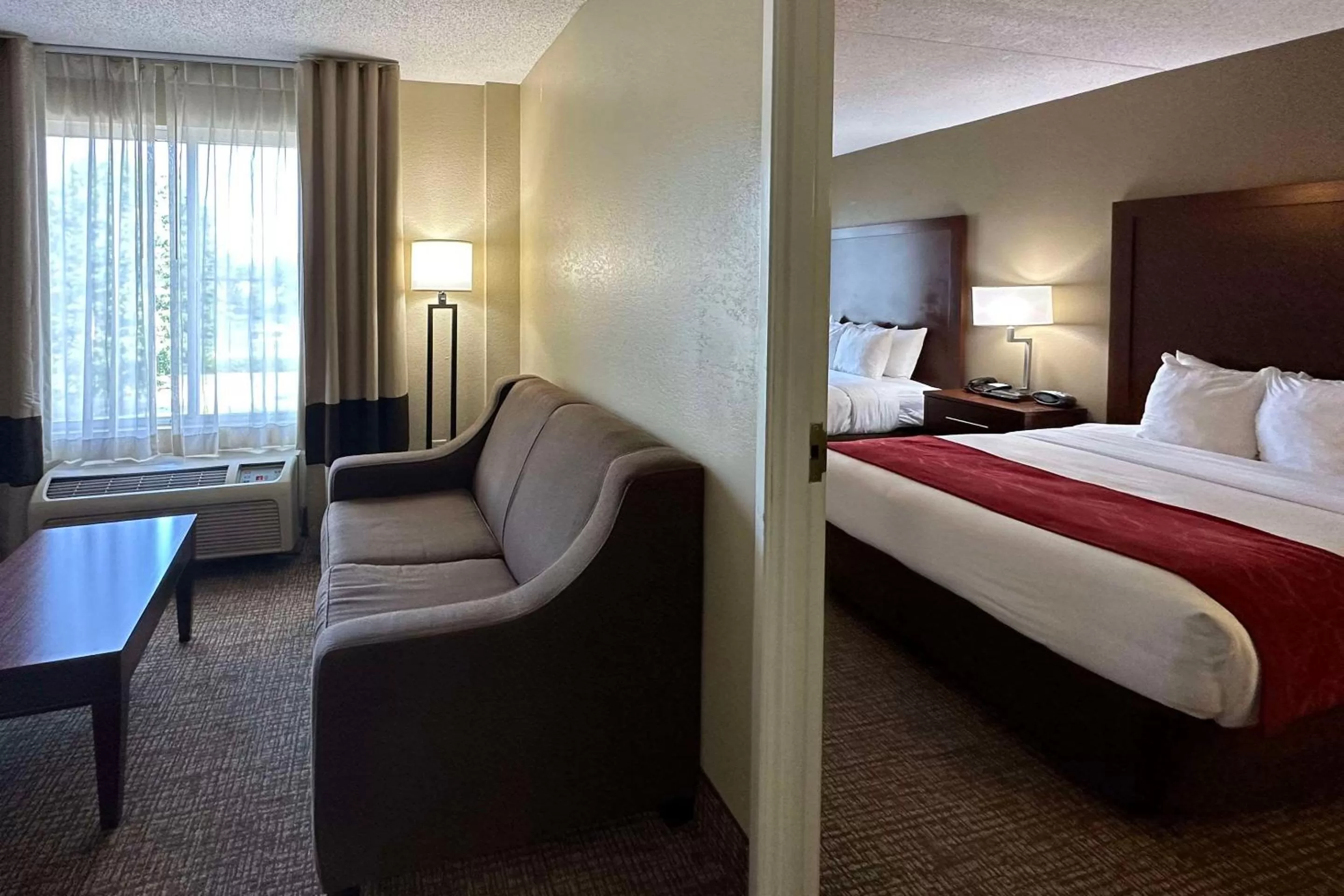 Bedroom, Bed in Charlotte Suites by IHG
