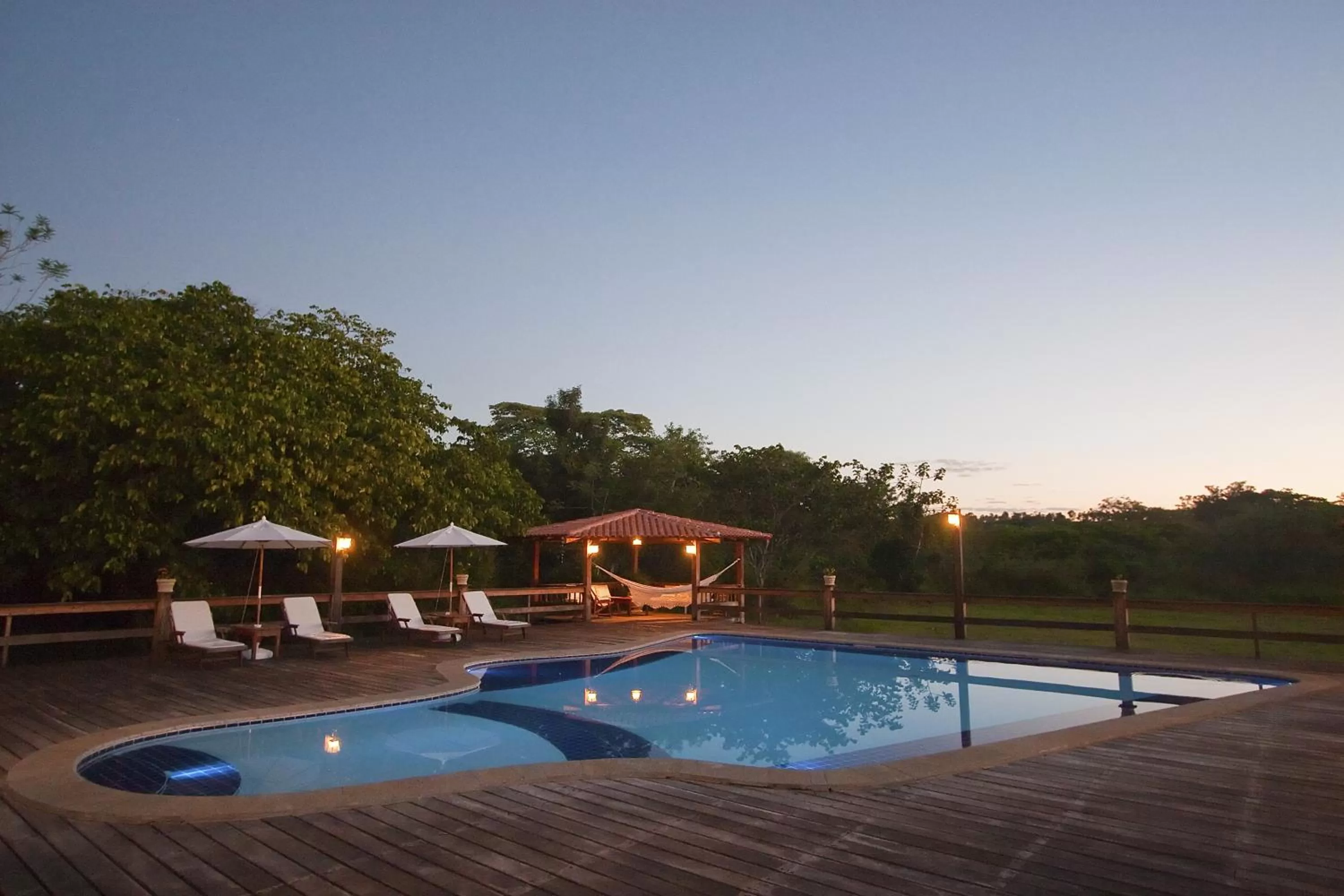 Swimming pool in Hotel Santa Esmeralda