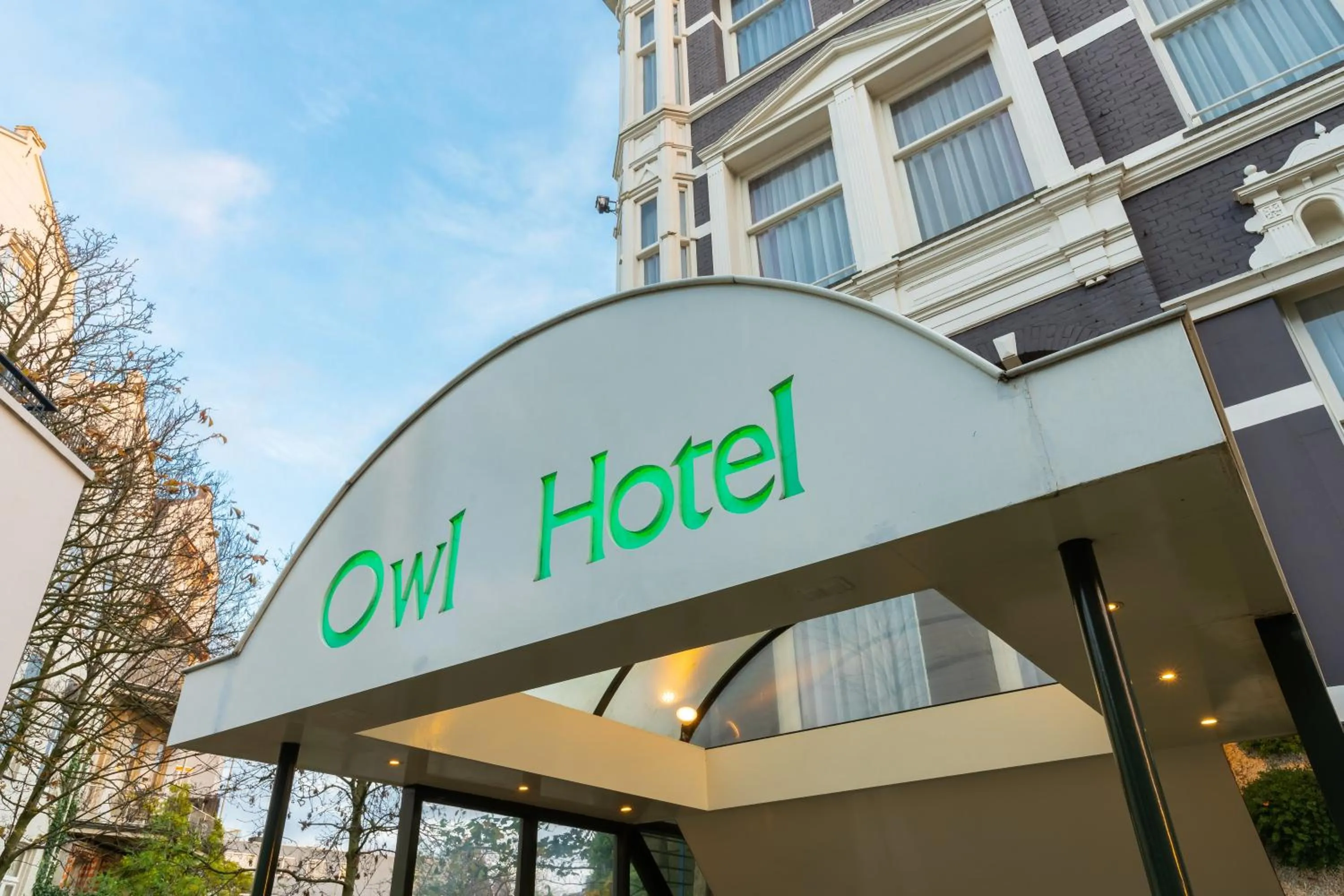 Property building in Owl Hotel