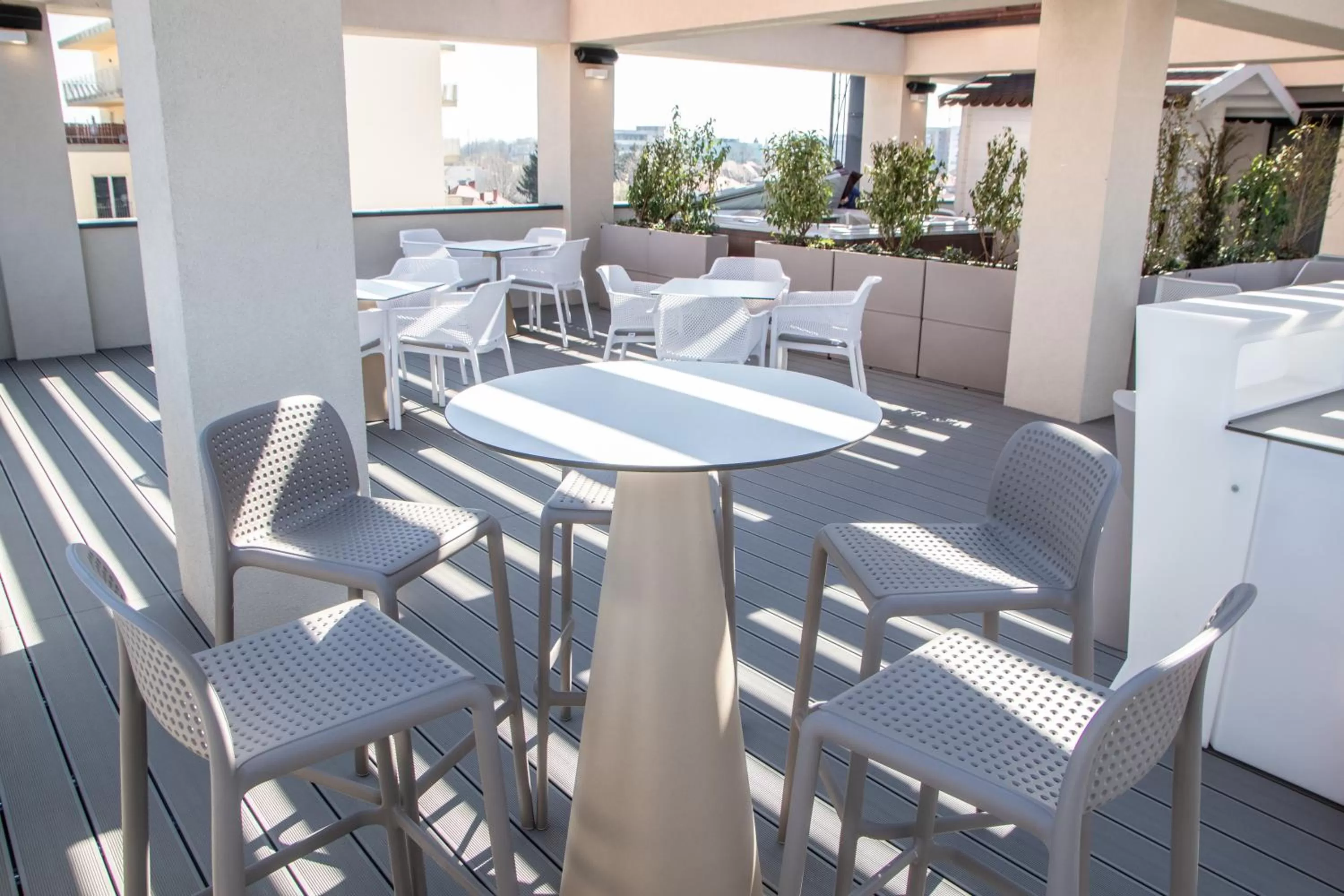 Communal lounge/ TV room in Hotel Del Corso