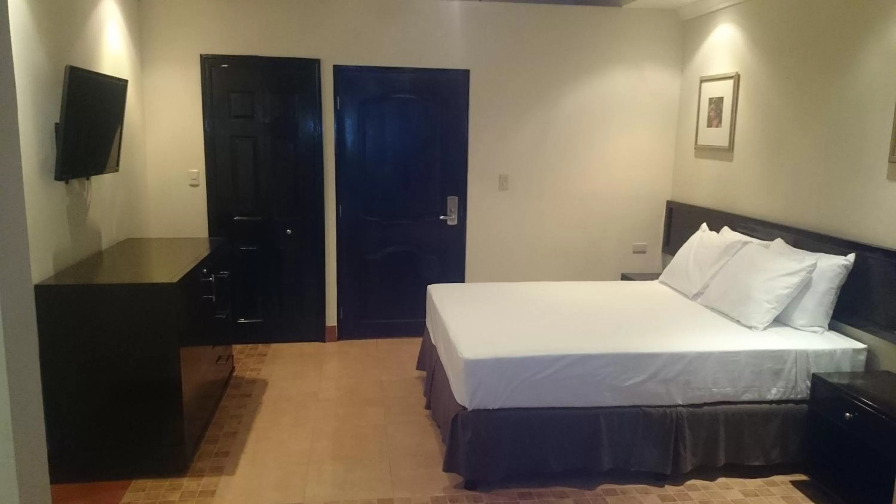 Decorative detail, Bed in Hotel Los Altos Esteli